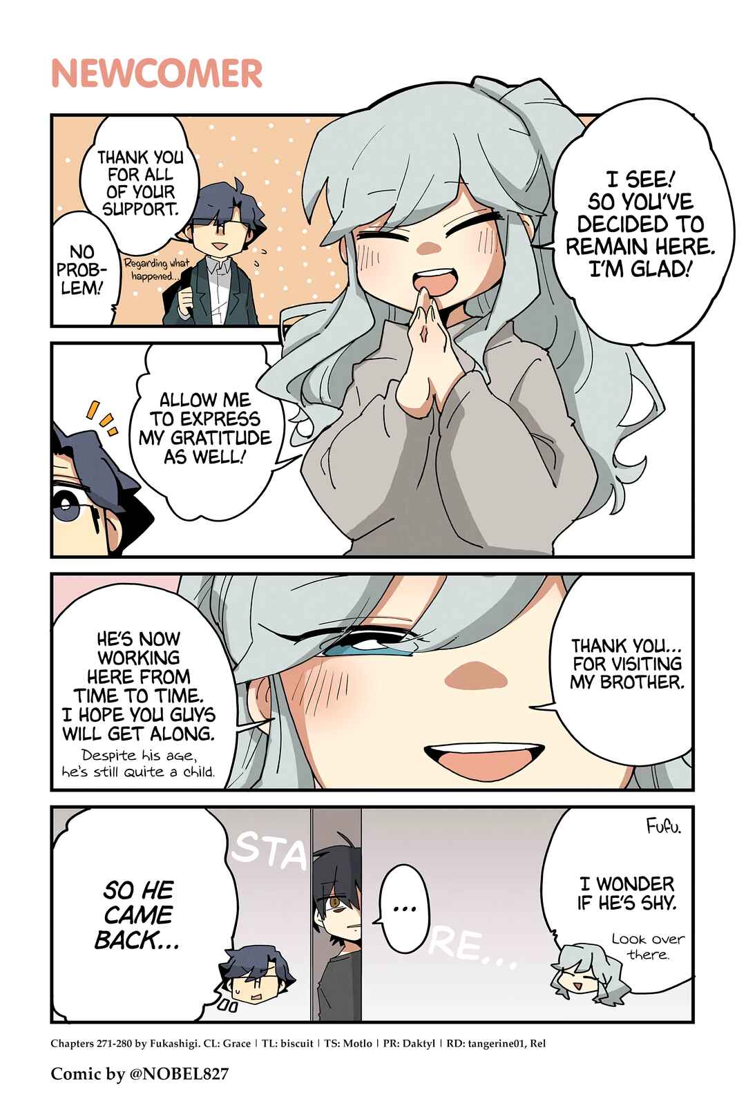 Page 1 Chapter 280 Neko no Te datte Yaku ni Tatsu
