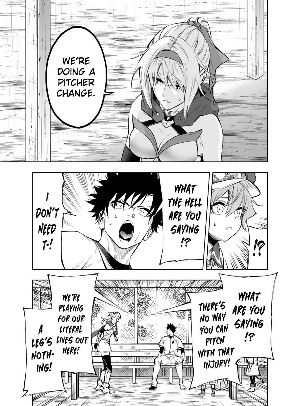 Page 9 Chapter 34.2 Yakyuu de Sensou suru Isekai de Choukoukoukyuu Ace ga Jakushou Kokka o Sukuu Youdesu