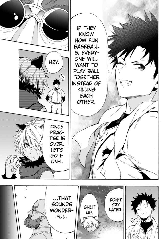 Page 22 Chapter 13.2 Yakyuu de Sensou suru Isekai de Choukoukoukyuu Ace ga Jakushou Kokka o Sukuu Youdesu