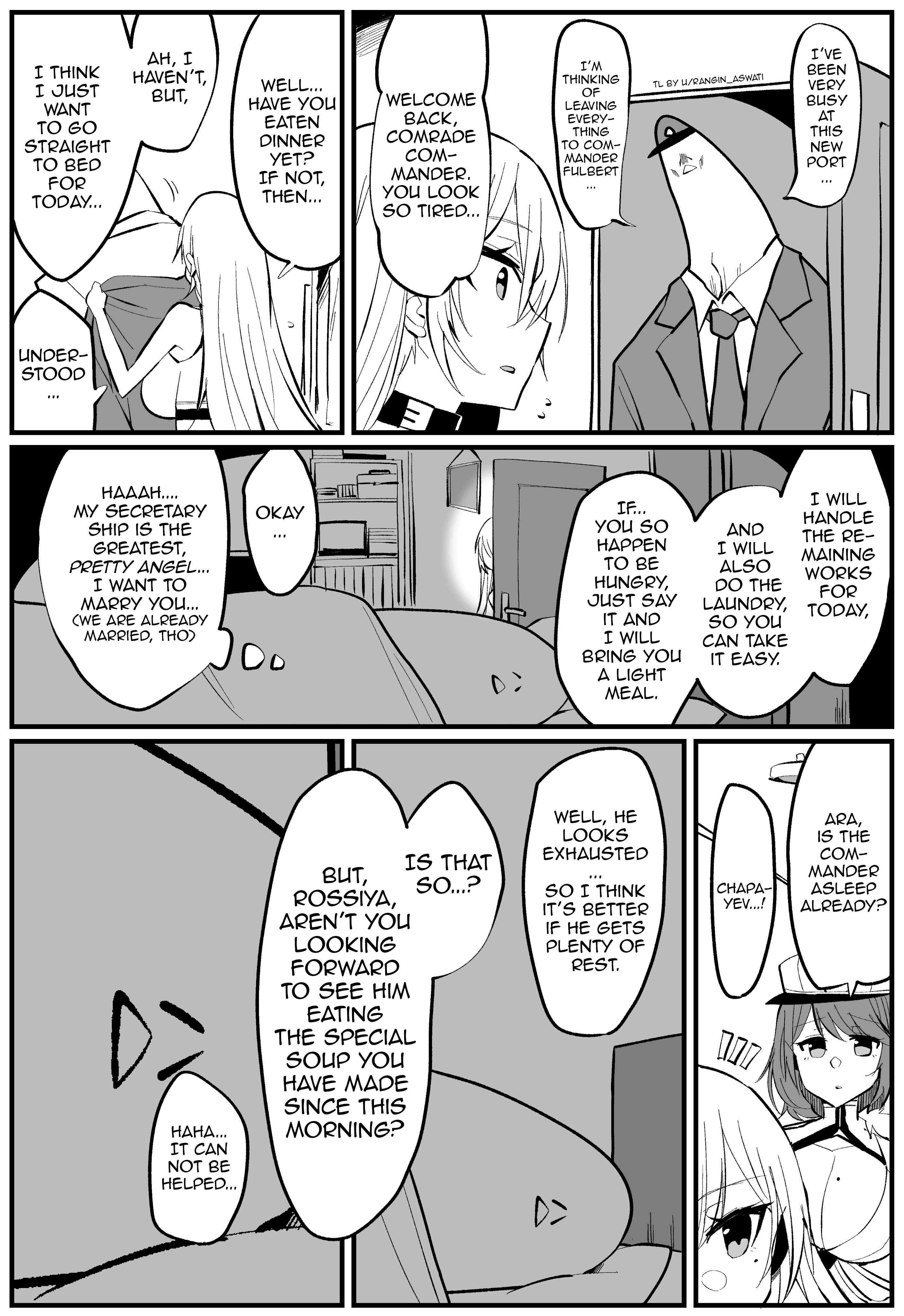 Page 1 Chapter 19 Azur Lane - Commander Ramune: ALs Northern Parliament (Doujinshi)