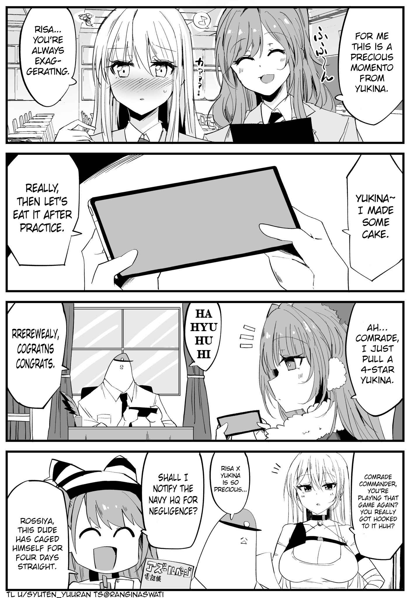Page 1 Chapter 33 Azur Lane - Commander Ramune: ALs Northern Parliament (Doujinshi)