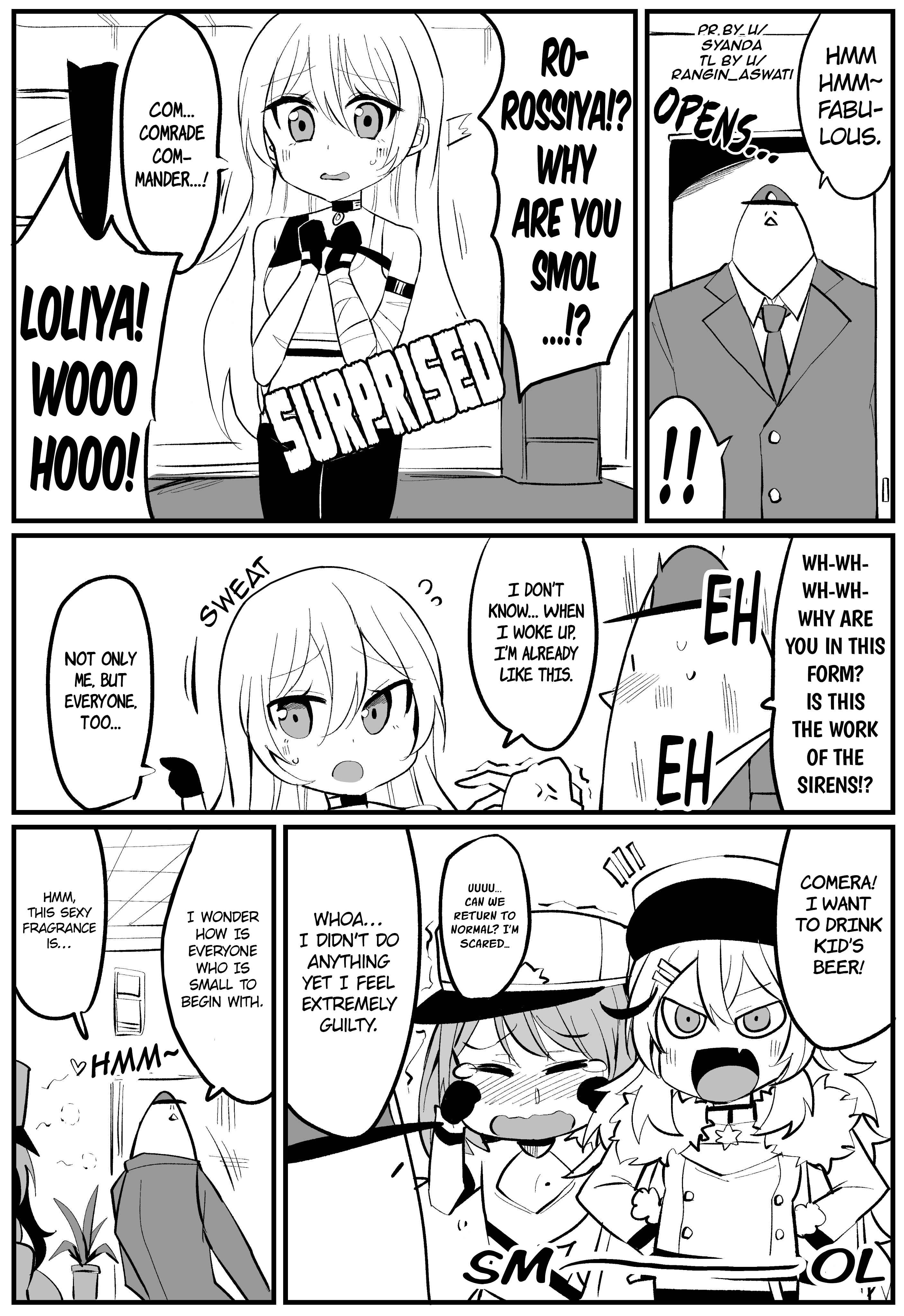 Page 1 Chapter 23 Azur Lane - Commander Ramune: ALs Northern Parliament (Doujinshi)