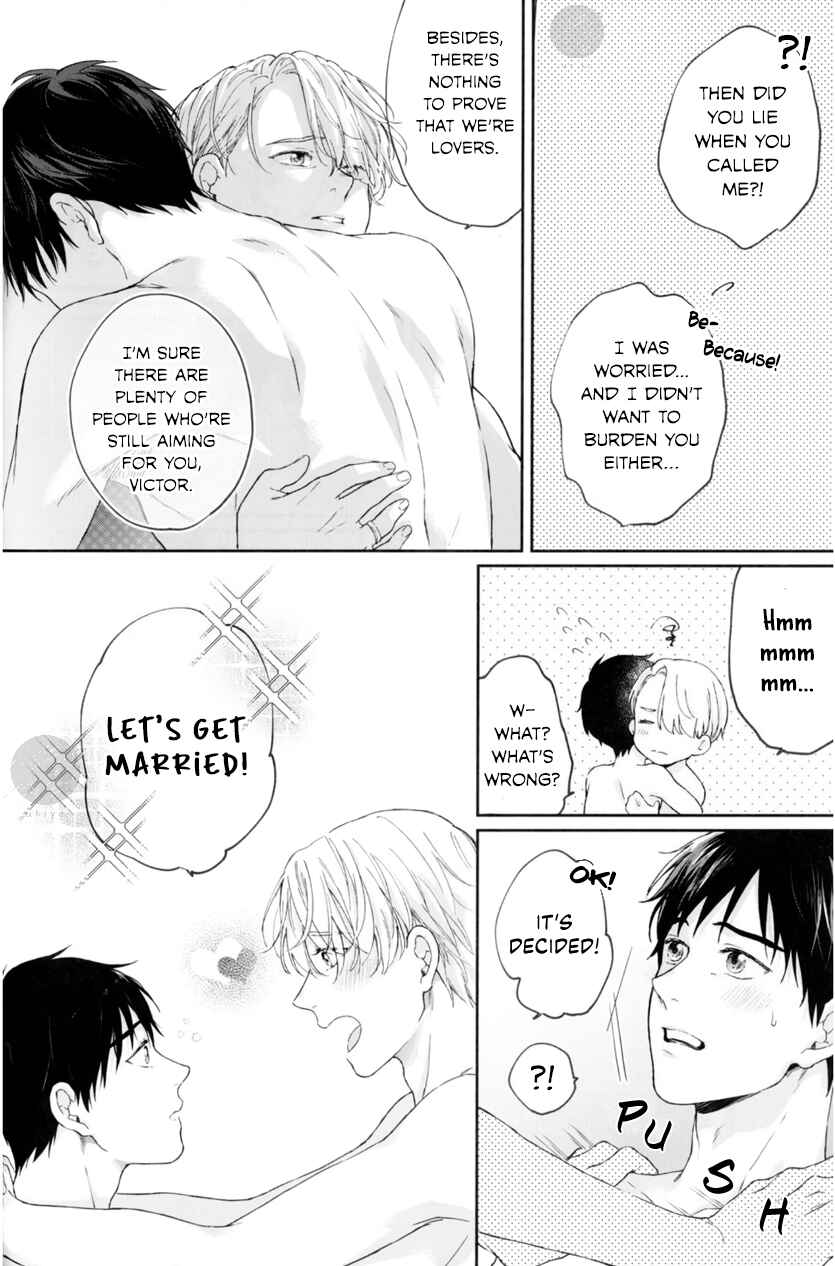 Page 28 Chapter 1 Yuri!!! on Ice: I do - Goodbye Day After