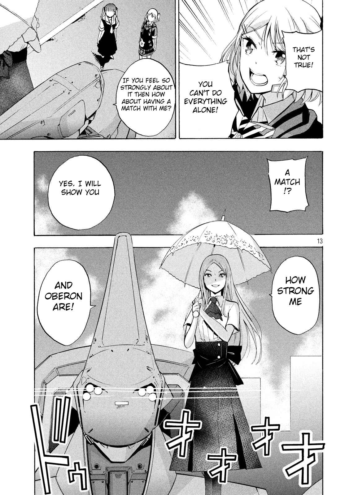 Page 13 Chapter 7.1 Robot Izonkei Joshi no Meiwaku na Nichijou