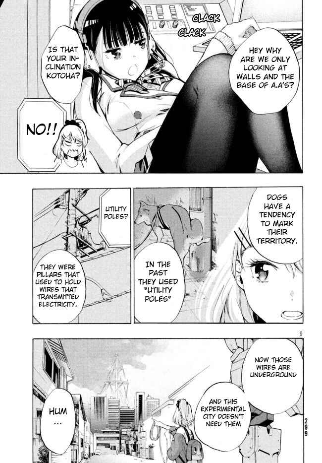 Page 9 Chapter 3.1 Robot Izonkei Joshi no Meiwaku na Nichijou