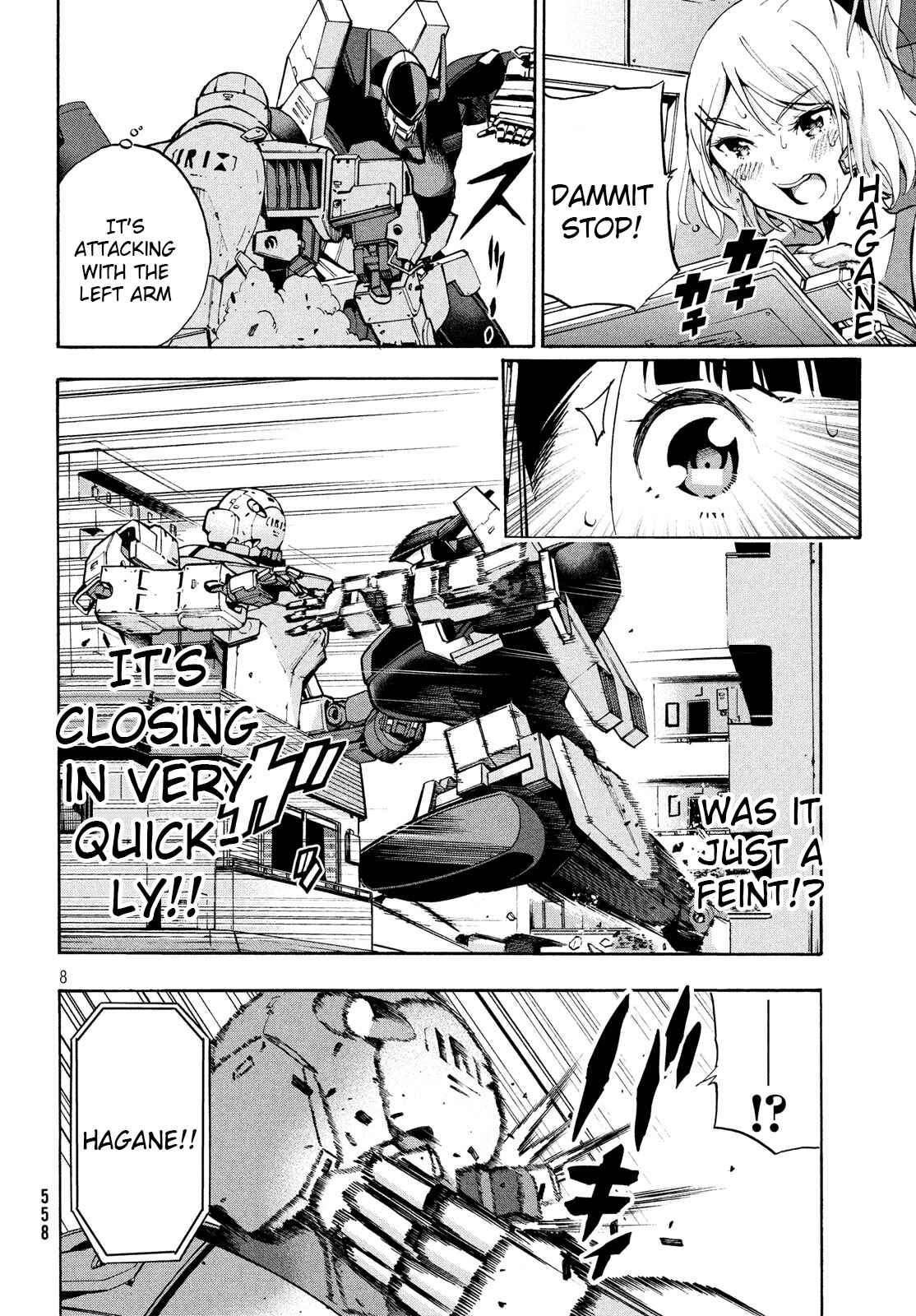 Page 8 Chapter 10.1 Robot Izonkei Joshi no Meiwaku na Nichijou