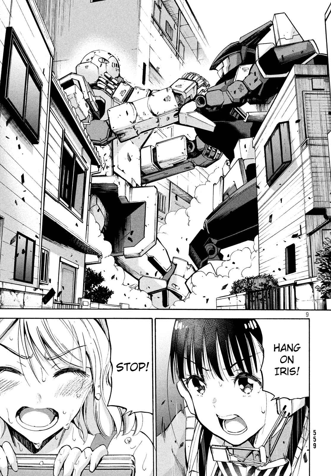 Page 9 Chapter 10.1 Robot Izonkei Joshi no Meiwaku na Nichijou