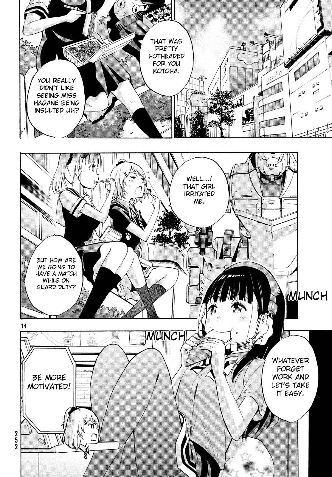Page 1 Chapter 7.2 Robot Izonkei Joshi no Meiwaku na Nichijou