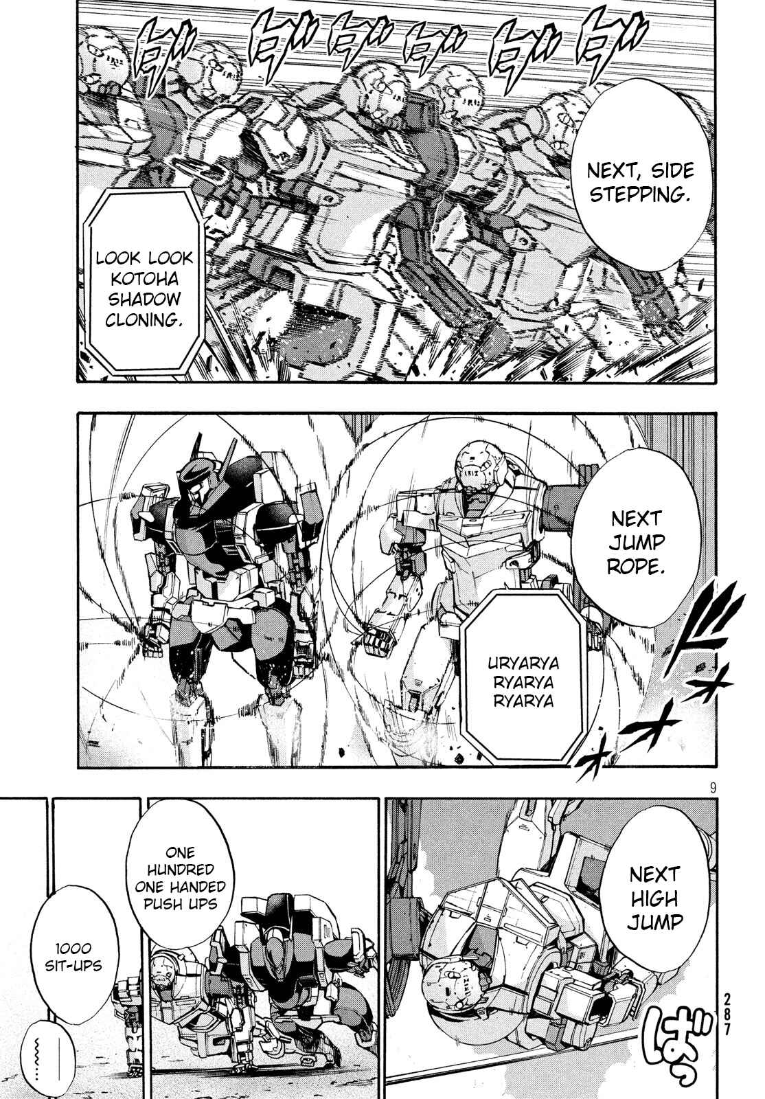 Page 9 Chapter 9.1 Robot Izonkei Joshi no Meiwaku na Nichijou