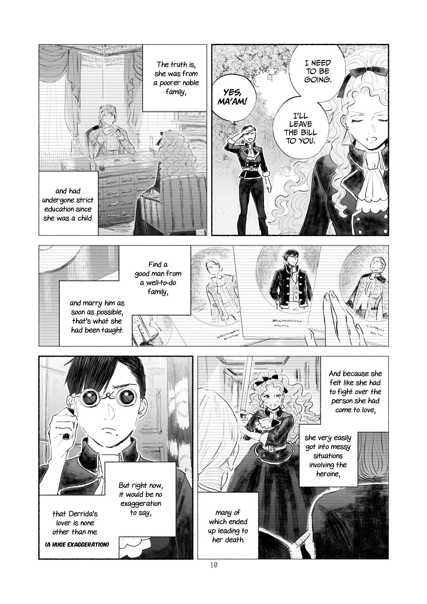 Page 10 Chapter 1 The Villainess and the Woman Who Would Do Anything for the Sake of Love