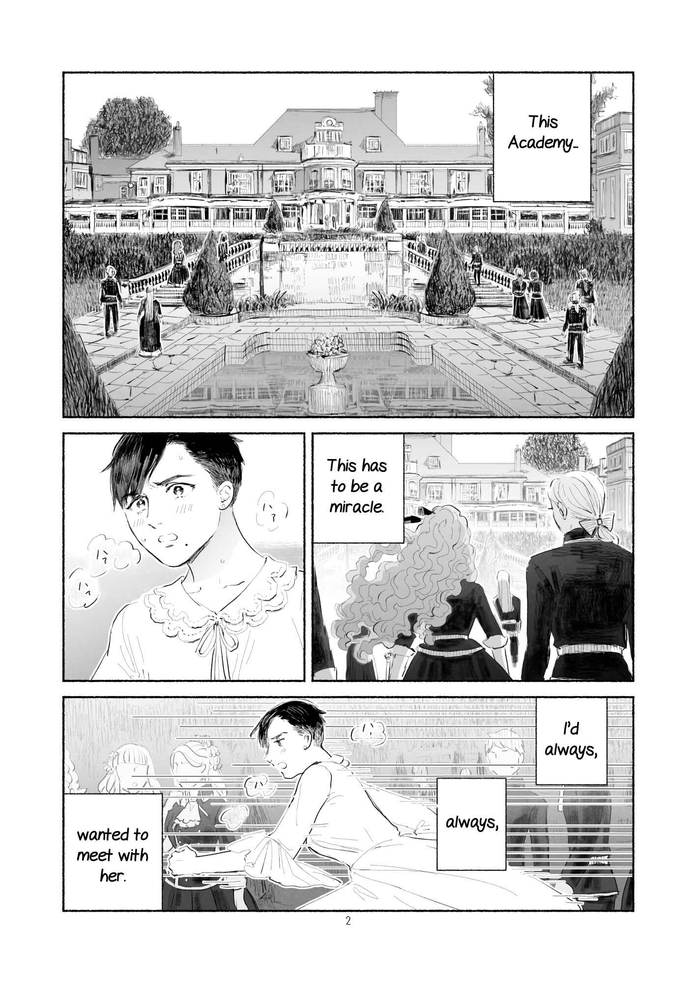 Page 2 Chapter 1 The Villainess and the Woman Who Would Do Anything for the Sake of Love