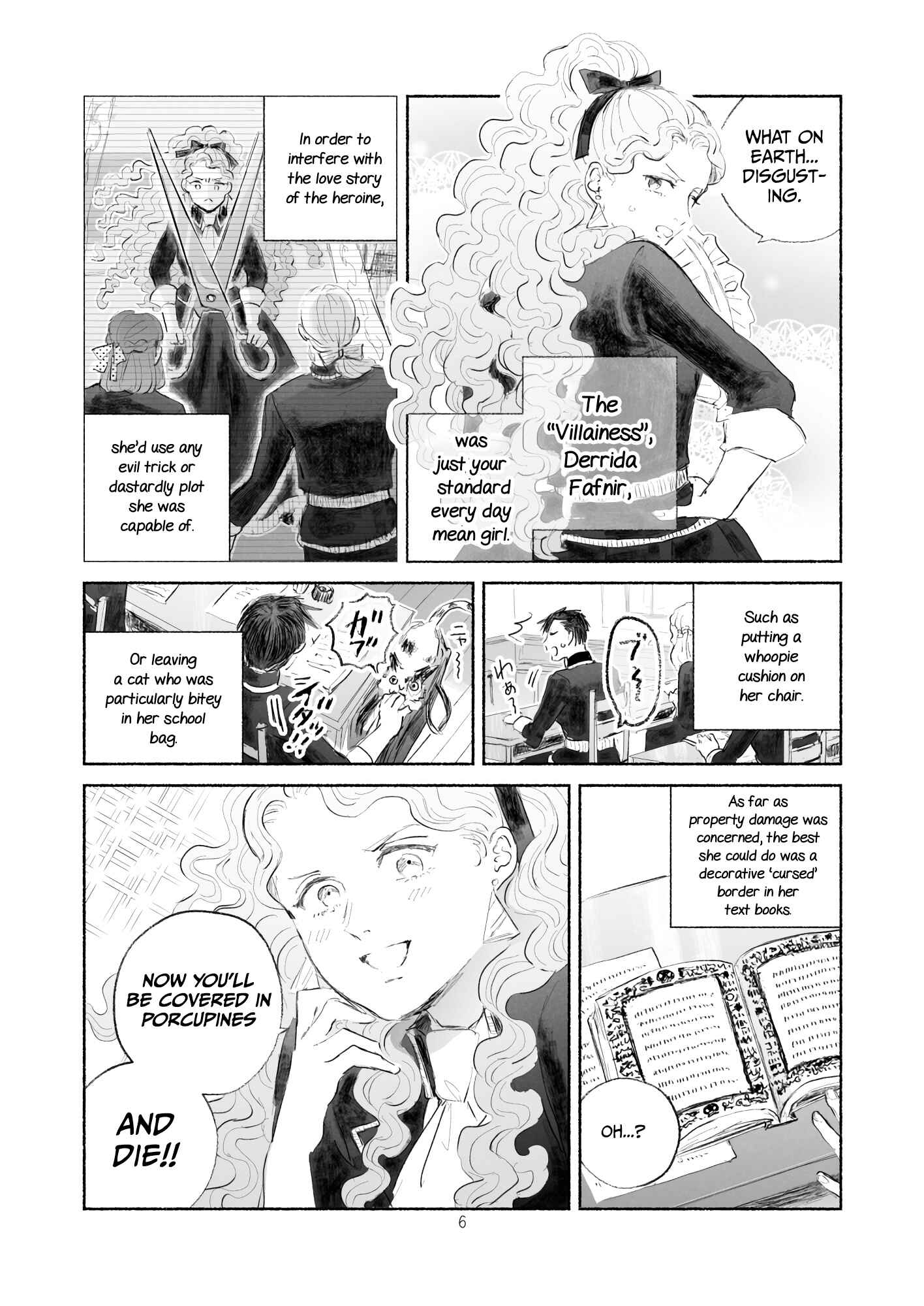 Page 6 Chapter 1 The Villainess and the Woman Who Would Do Anything for the Sake of Love