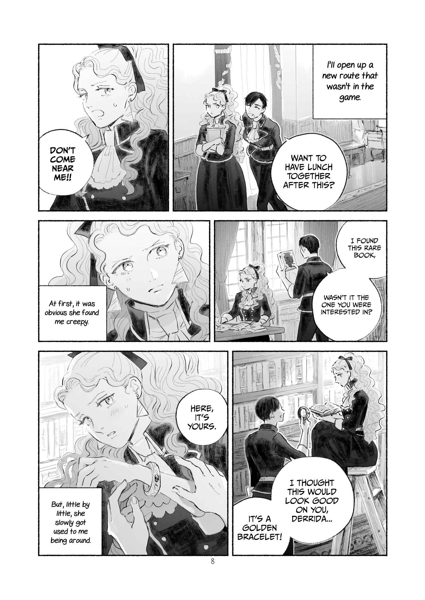 Page 8 Chapter 1 The Villainess and the Woman Who Would Do Anything for the Sake of Love