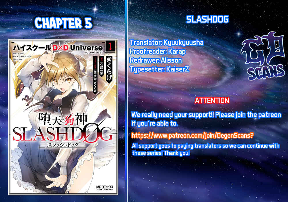 Page 1 Chapter 5 SLASH/DOG