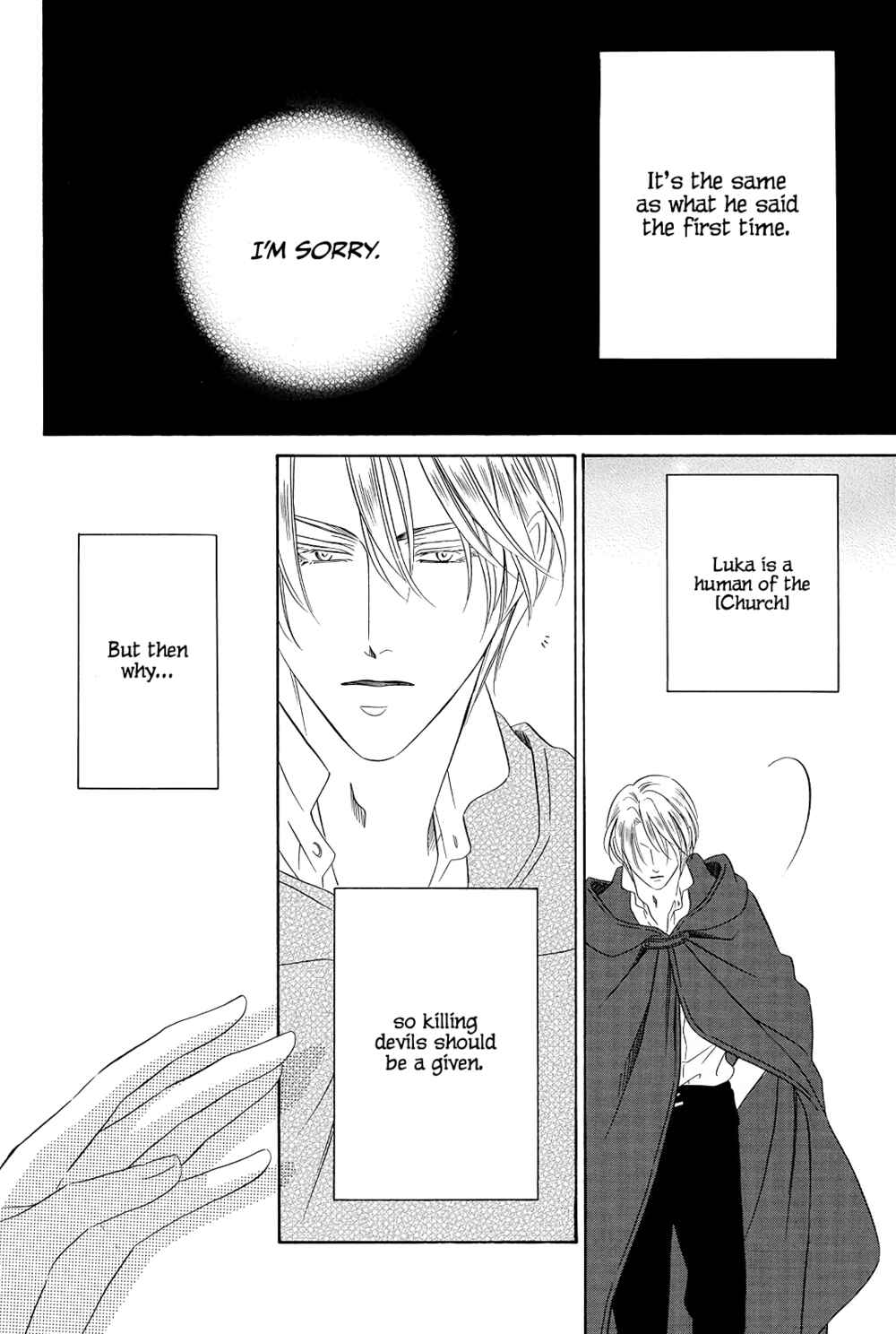 Page 38 Chapter 3 Mashou, Seija ni Otsu.