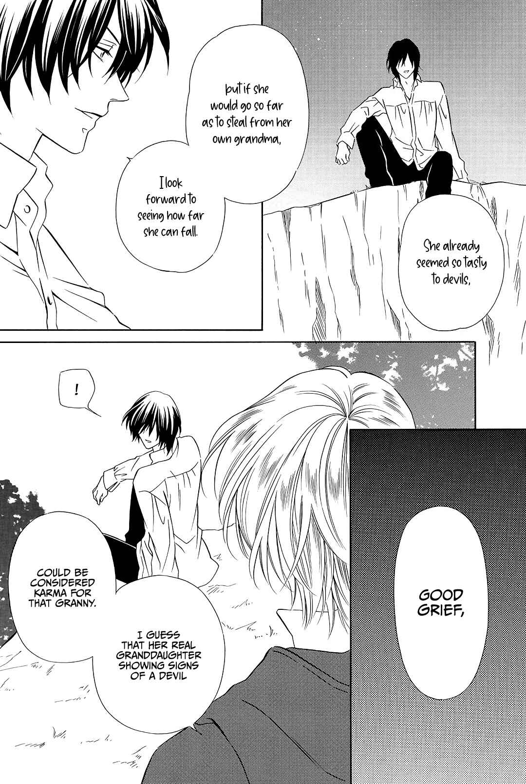 Page 48 Chapter 2 Mashou, Seija ni Otsu.