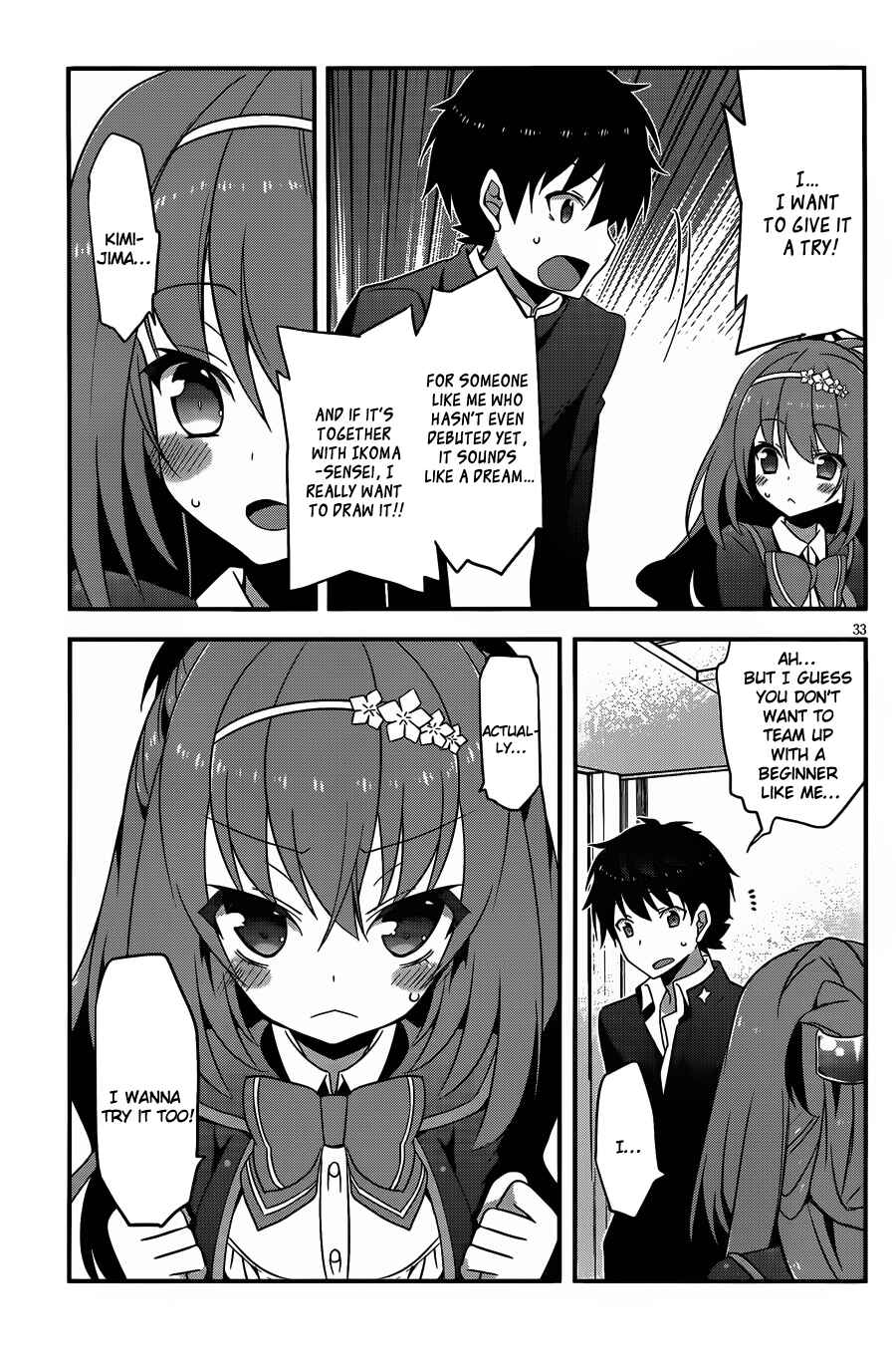 Page 33 Chapter 2 Ore to Kanojo no Moe yo Pen
