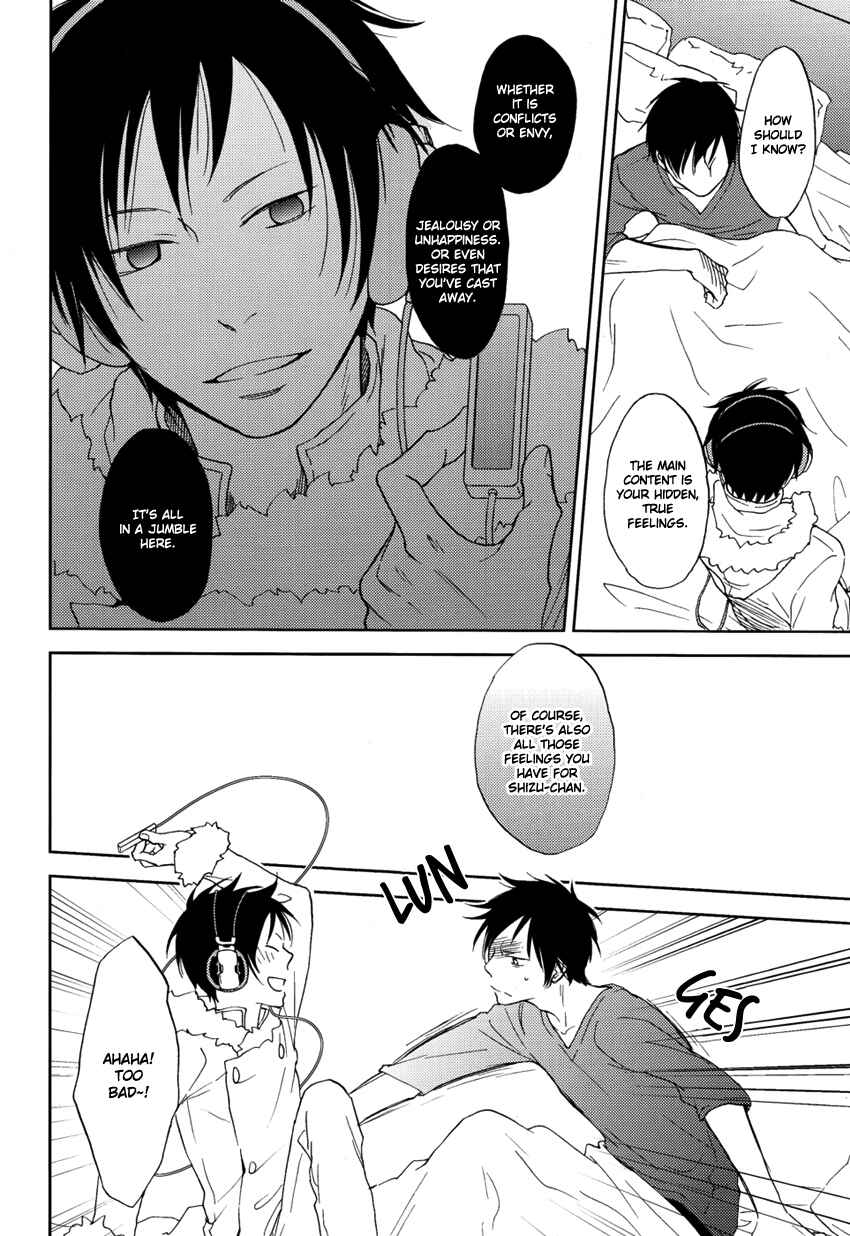 Page 38 Chapter Unknown_8d89 Durarara!! - Daydream Believers (Doujinshi)