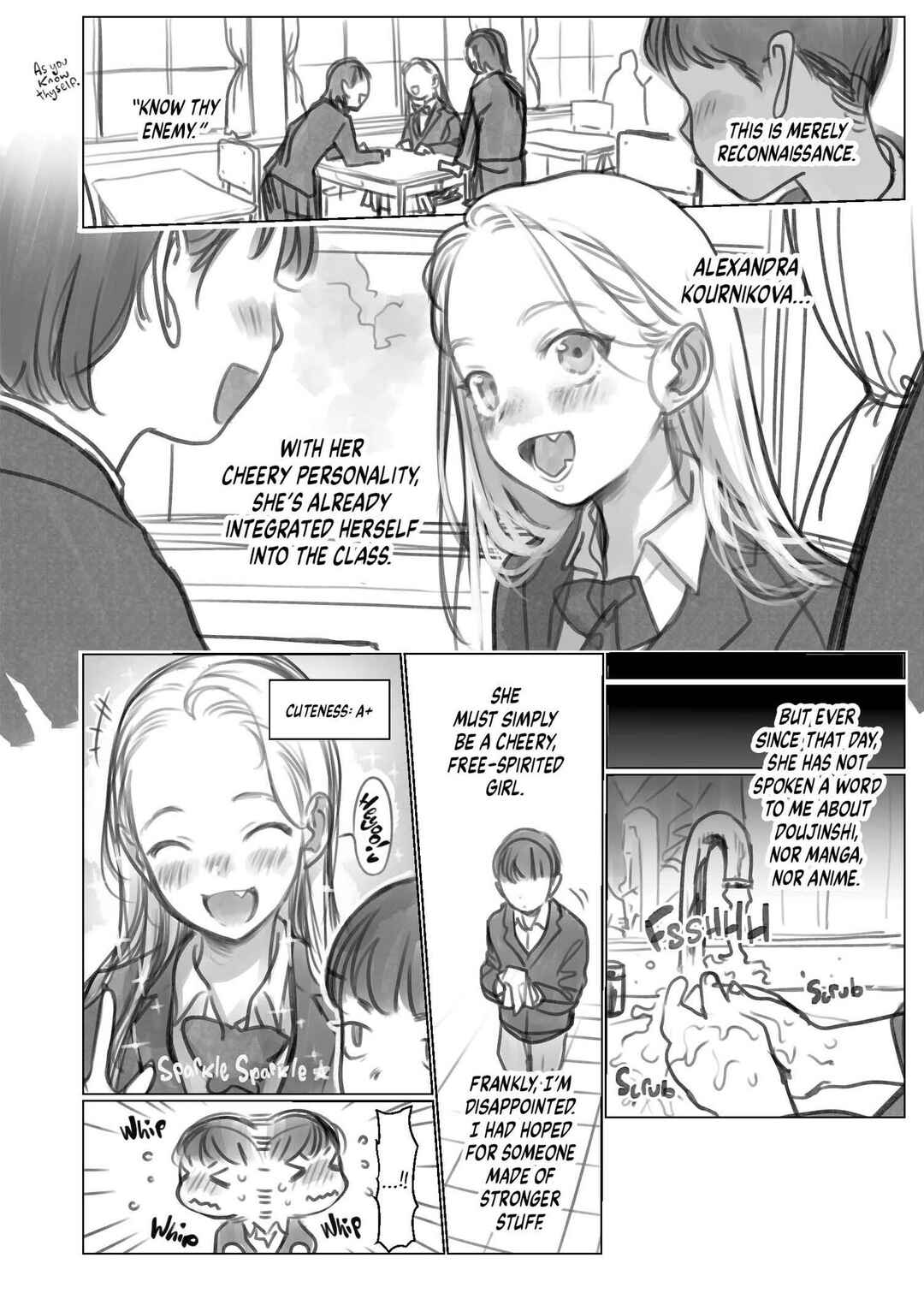 Page 2 Chapter 2 JC Sasha-chan to Classmate Otaku-kun