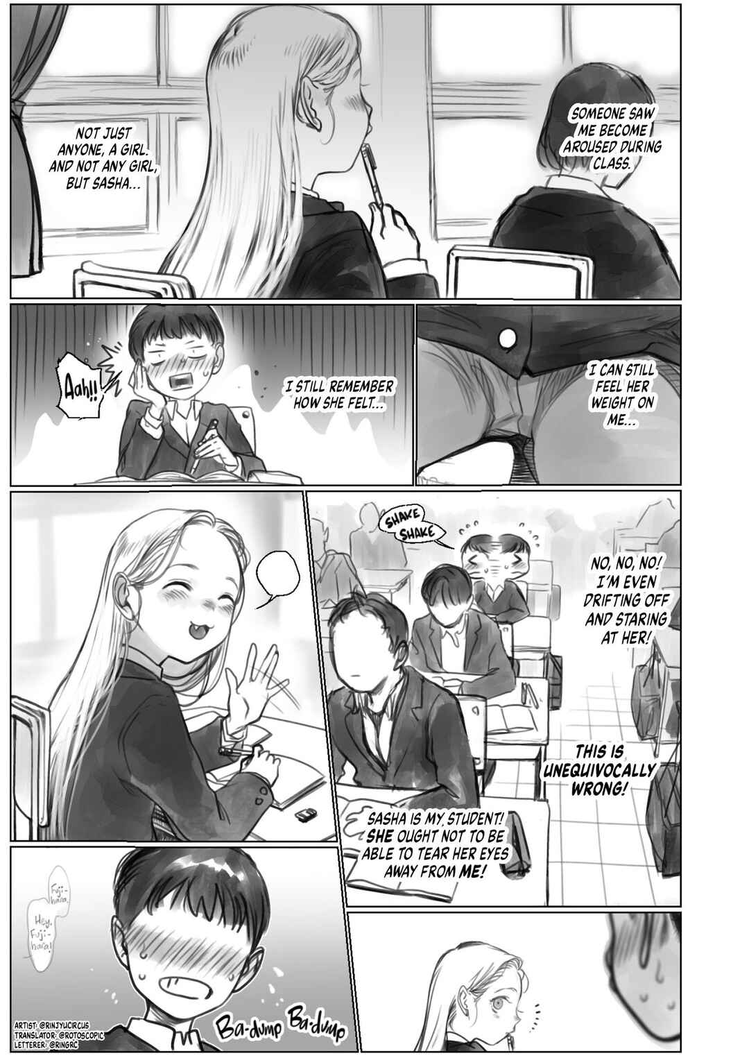 Page 1 Chapter 6 JC Sasha-chan to Classmate Otaku-kun