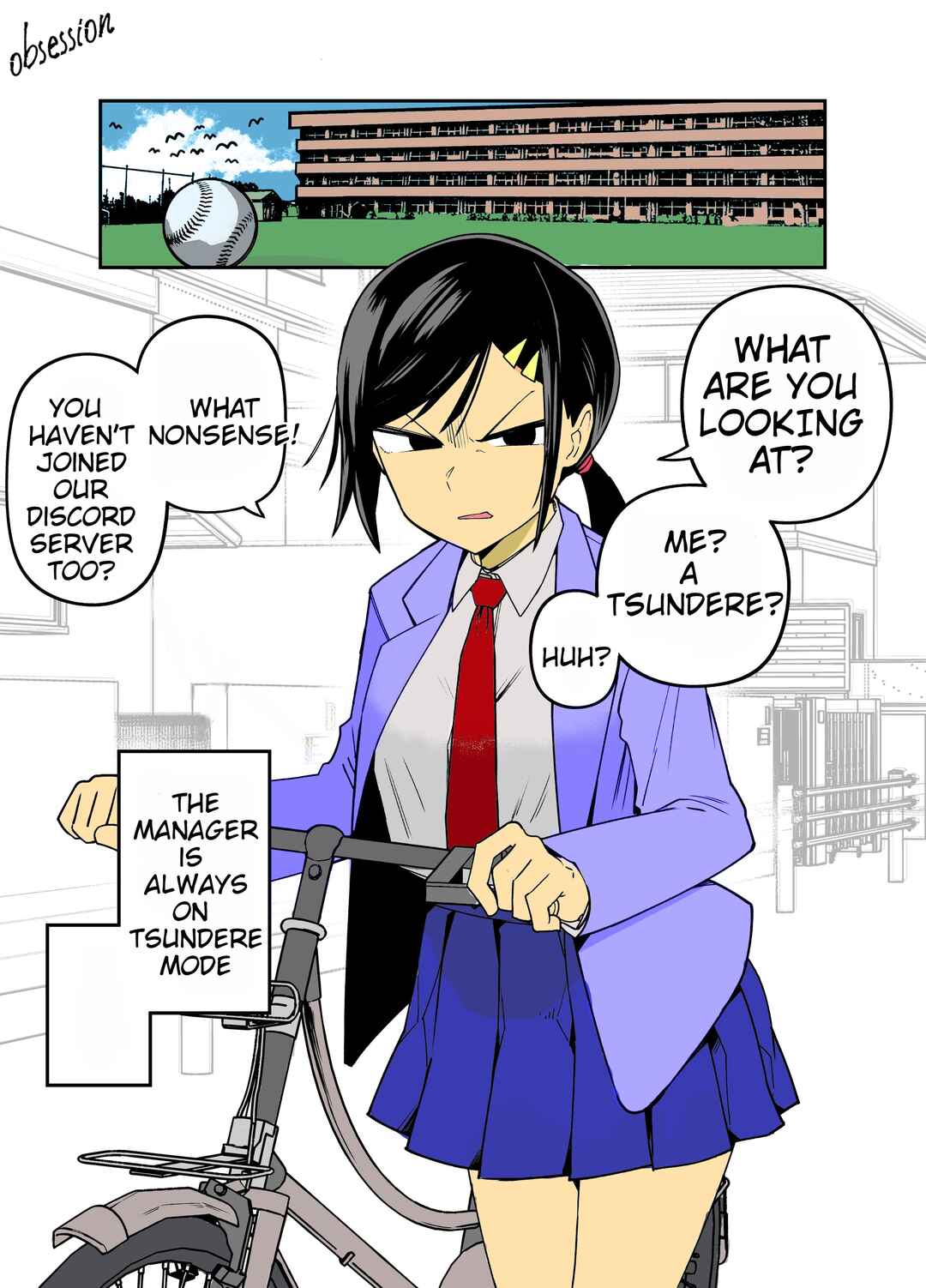 Page 5 Chapter 3 The Manager of the Baseball Club Is Strict Only With Me