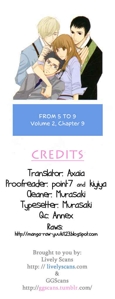 Page 1 Chapter 9 5-ji kara 9-ji made