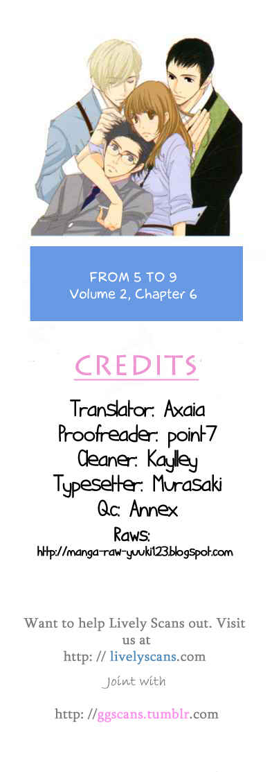Page 1 Chapter 6 5-ji kara 9-ji made