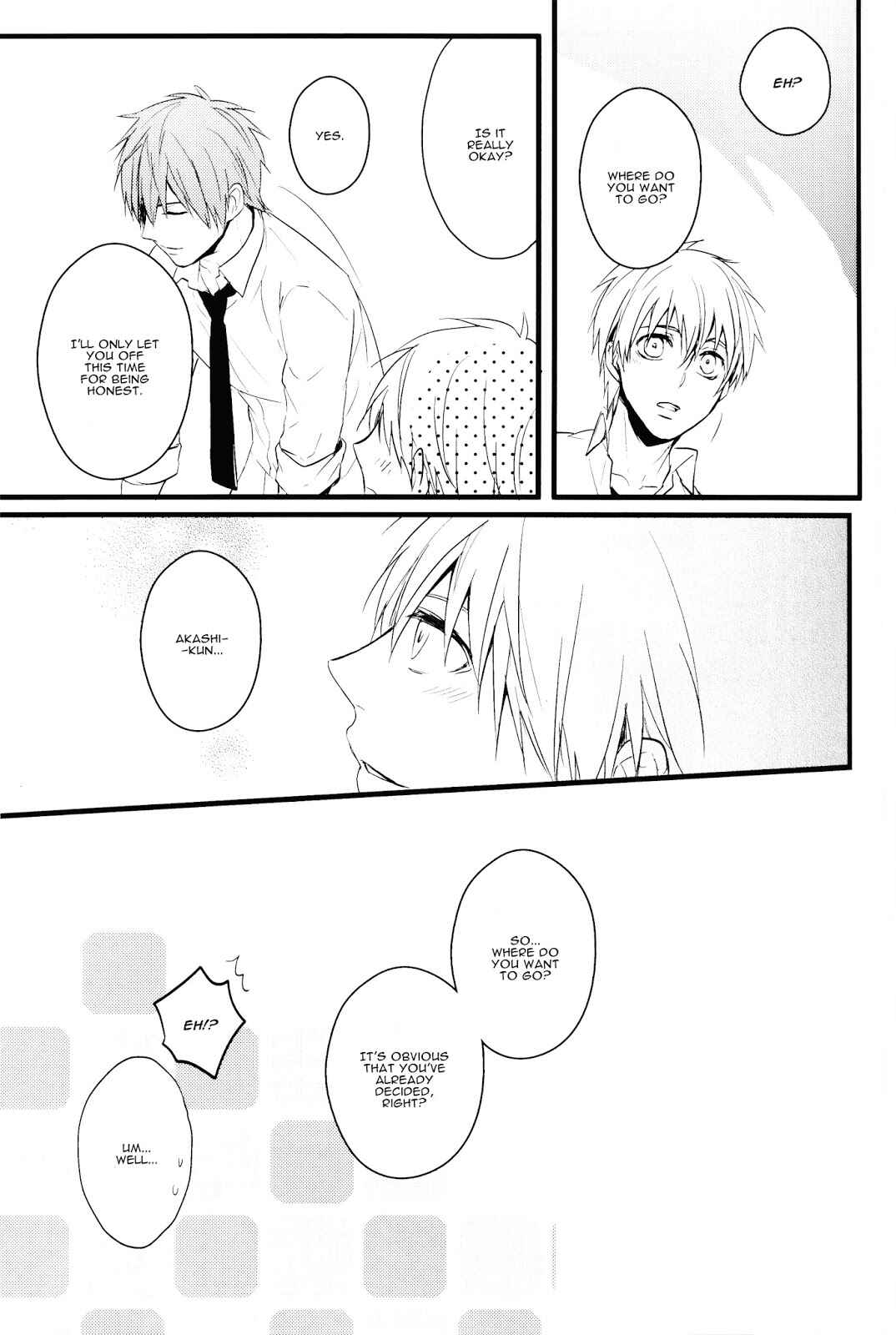 Page 12 Chapter Unknown_3bf8 Kuroko no Basket - Natsu no Hate (Doujinshi)