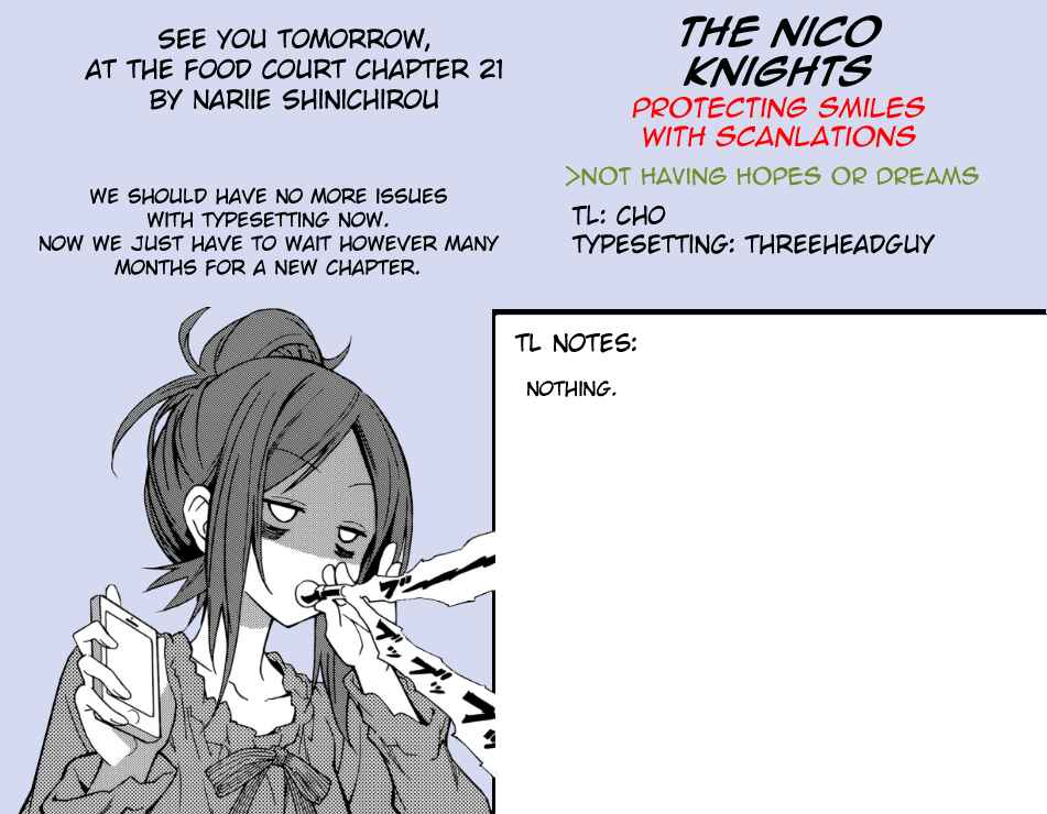 Page 3 Chapter 21.5 See You Tomorrow at the Food Court