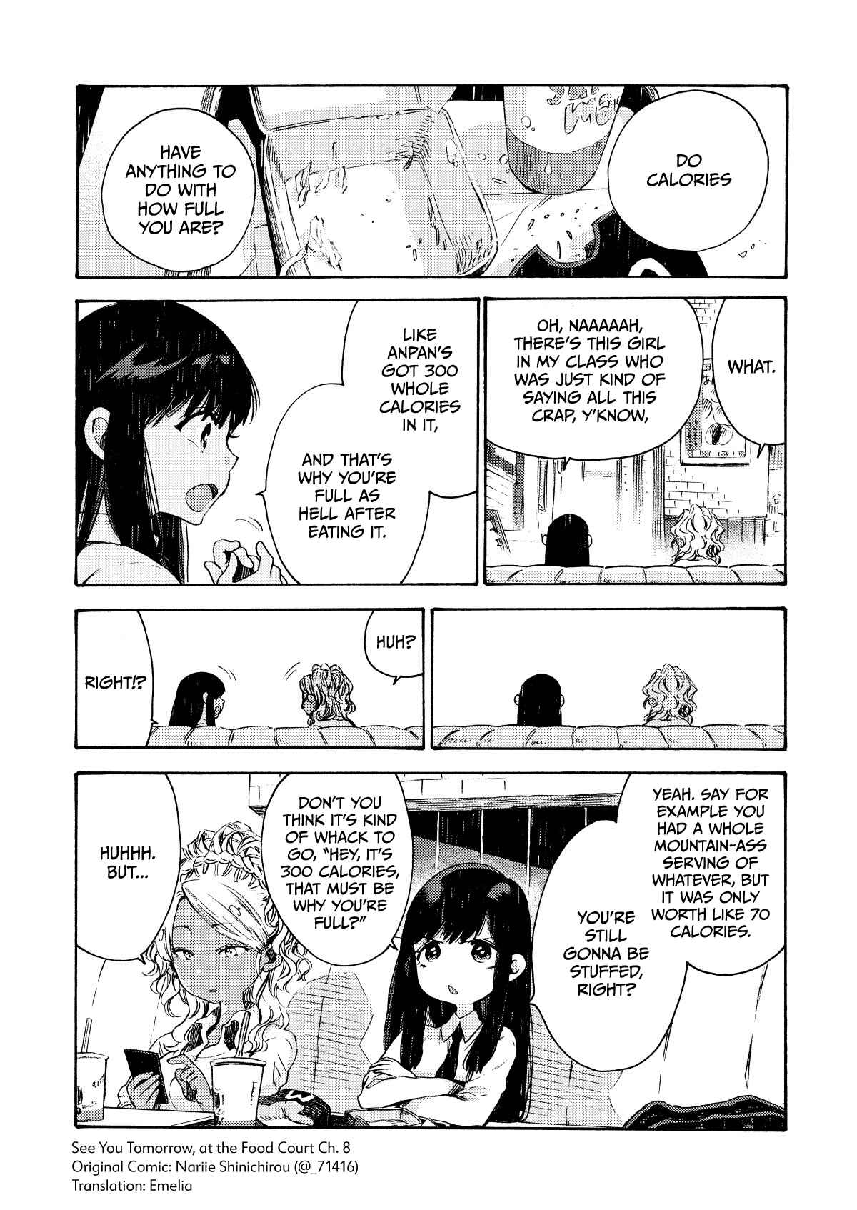 Page 1 Chapter 8 See You Tomorrow at the Food Court