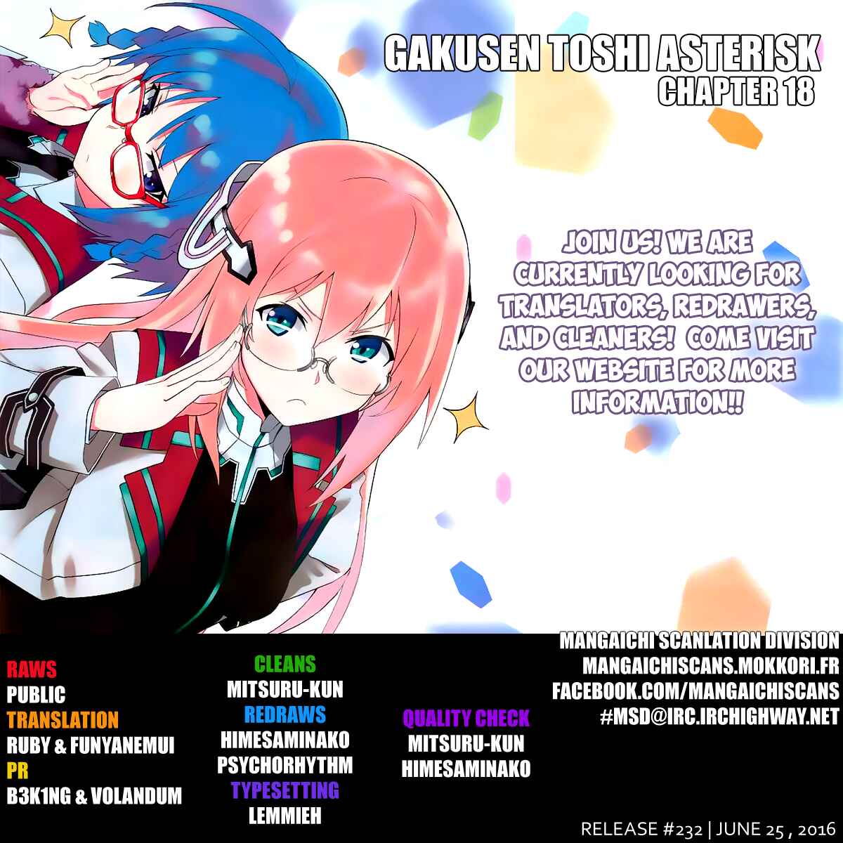 Page 2 Chapter 18 Gakusen Toshi Asterisk