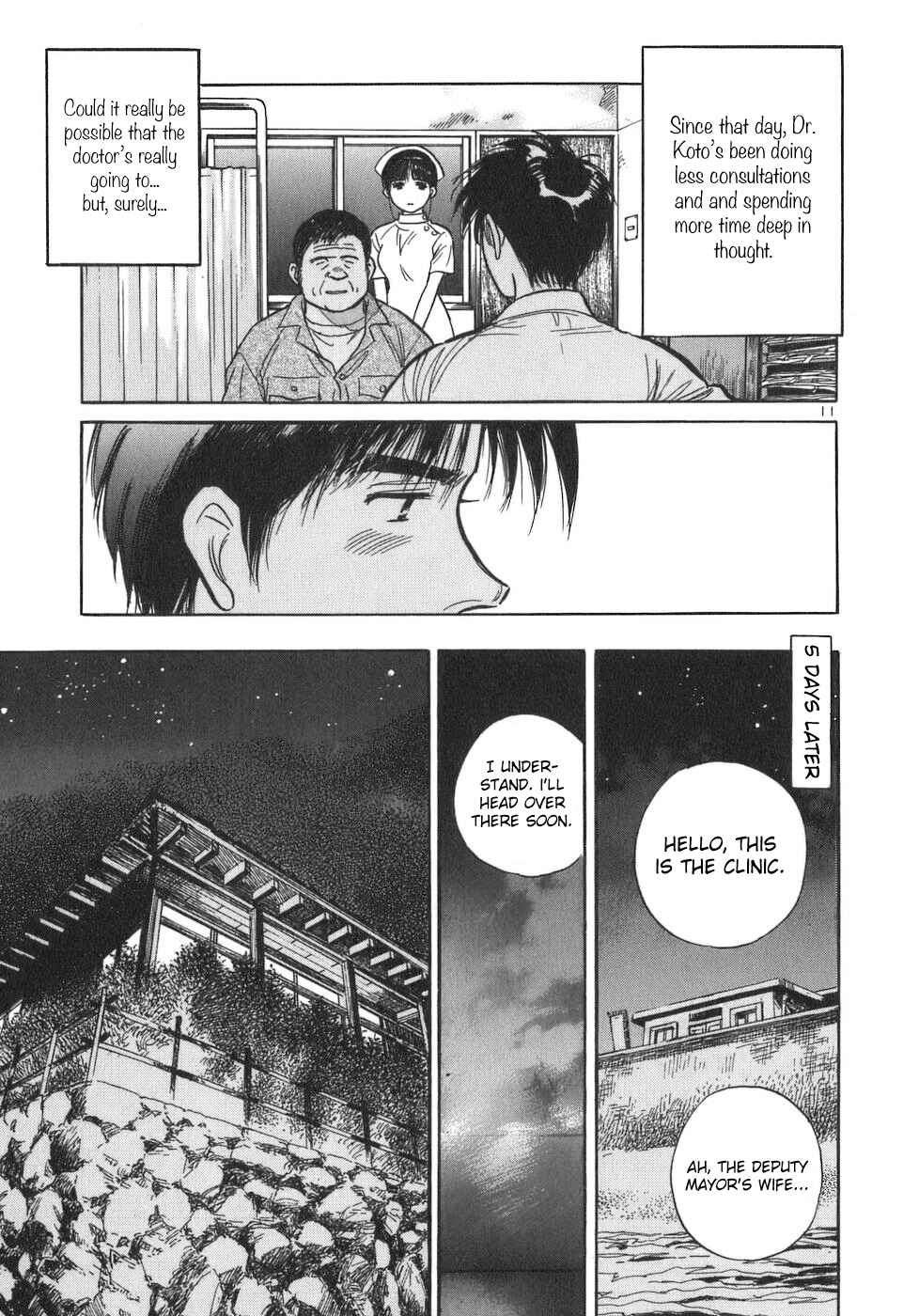 Page 11 Chapter 91 Dr. Koto Shinryoujo