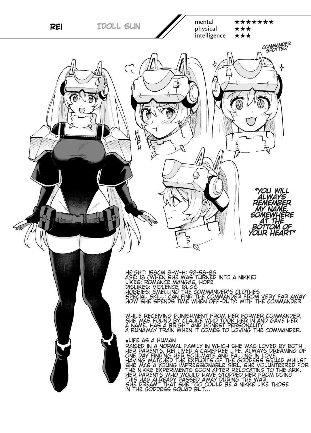 Page 1 Chapter 0 Goddess of Victory: Nikke - Ryousangata Nike x Sousaku Shikikan (Doujinshi)