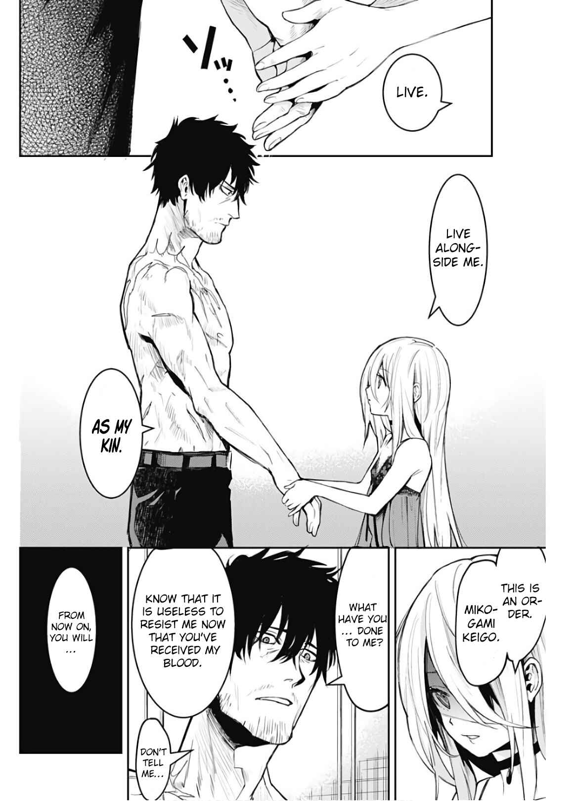 Page 16 Chapter 3 MoMo -the blood taker-