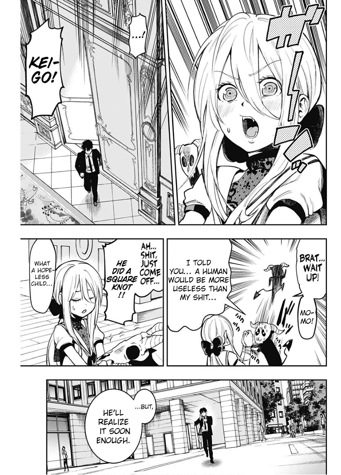 Page 16 Chapter 4 MoMo -the blood taker-