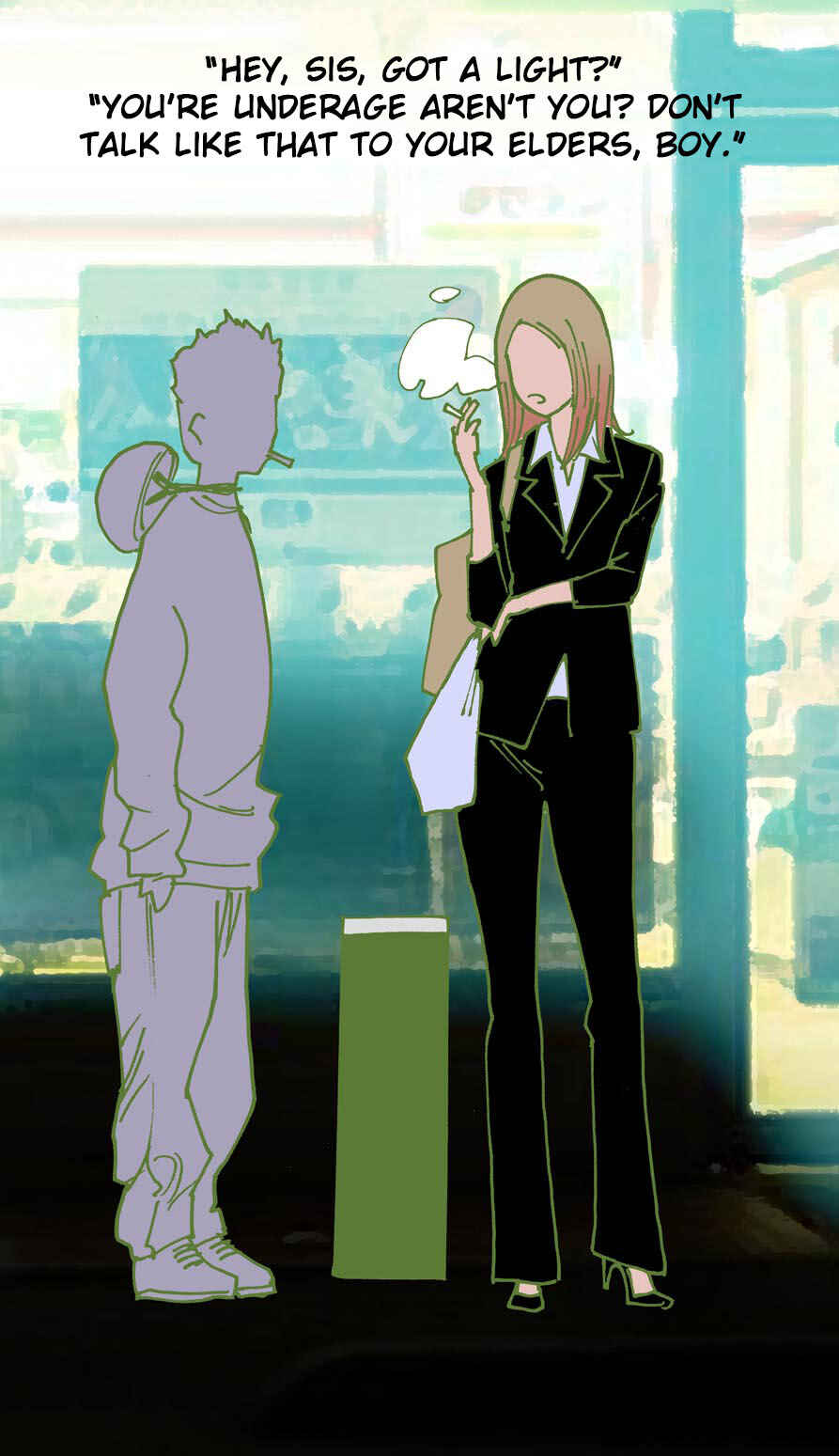 Page 10 Chapter 4 Gyaru-chan and Megane-chan