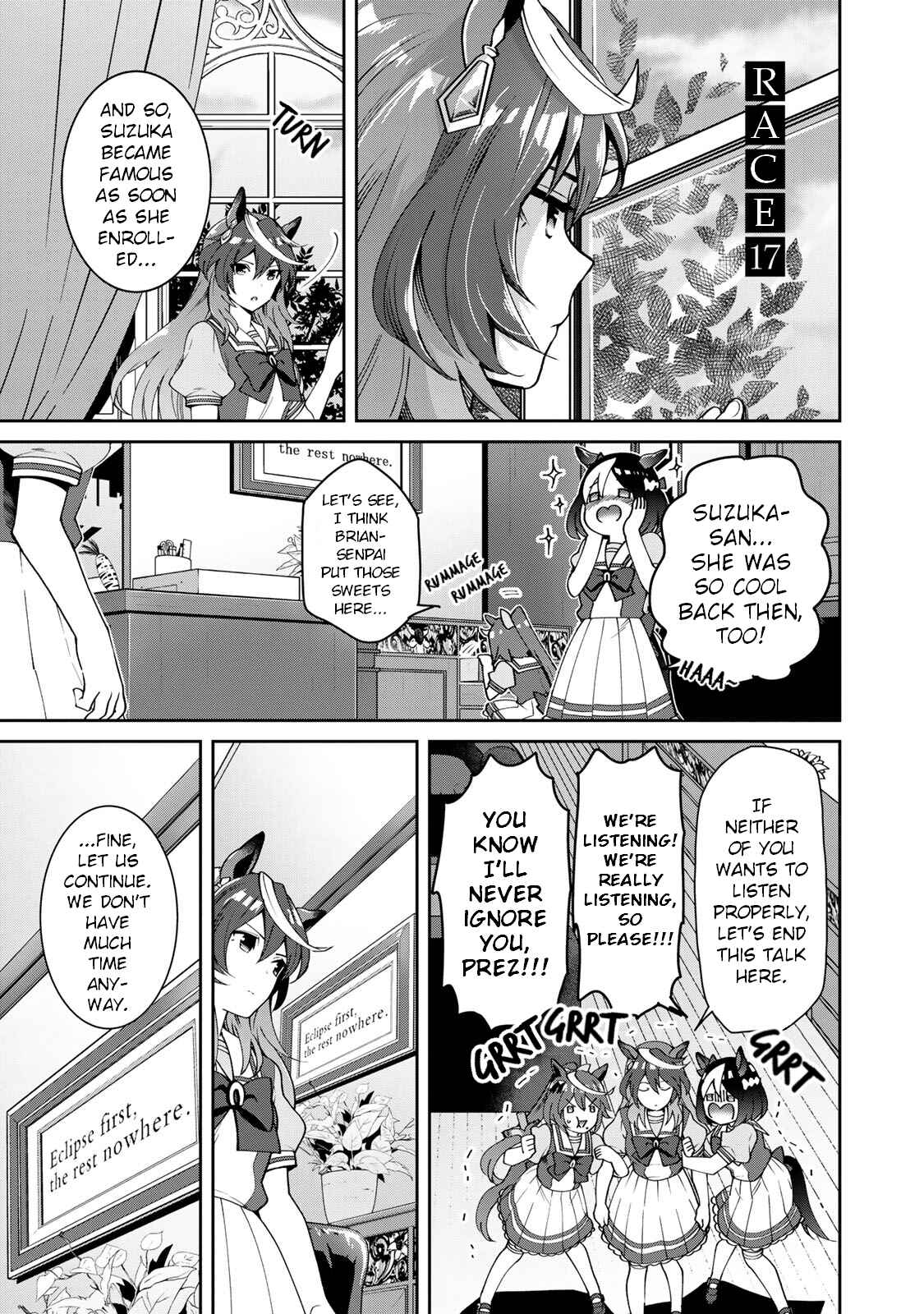 Page 1 Chapter 17 Starting Gate! Uma Musume Pretty Derby
