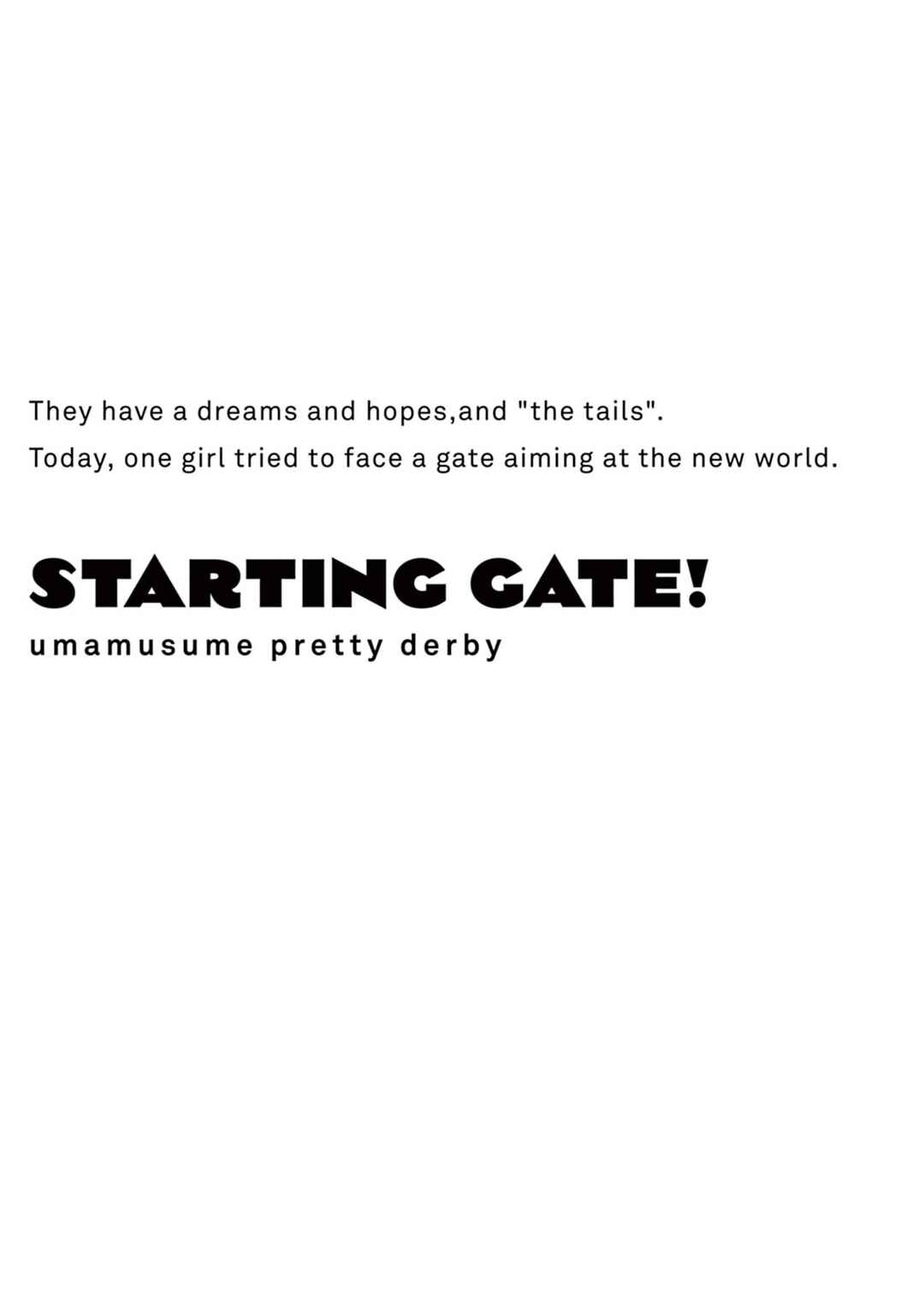 Page 29 Chapter 31 Starting Gate! Uma Musume Pretty Derby