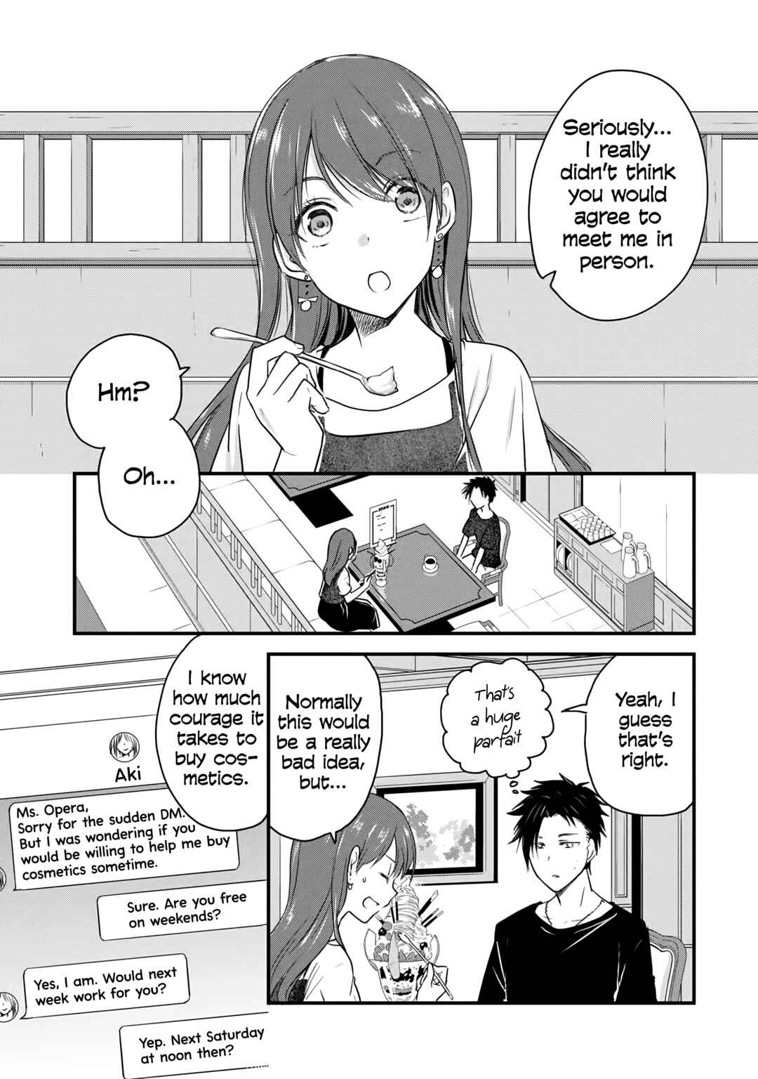 Page 1 Chapter 60 Josou Shite Off-kai ni Sanka Shite mita.