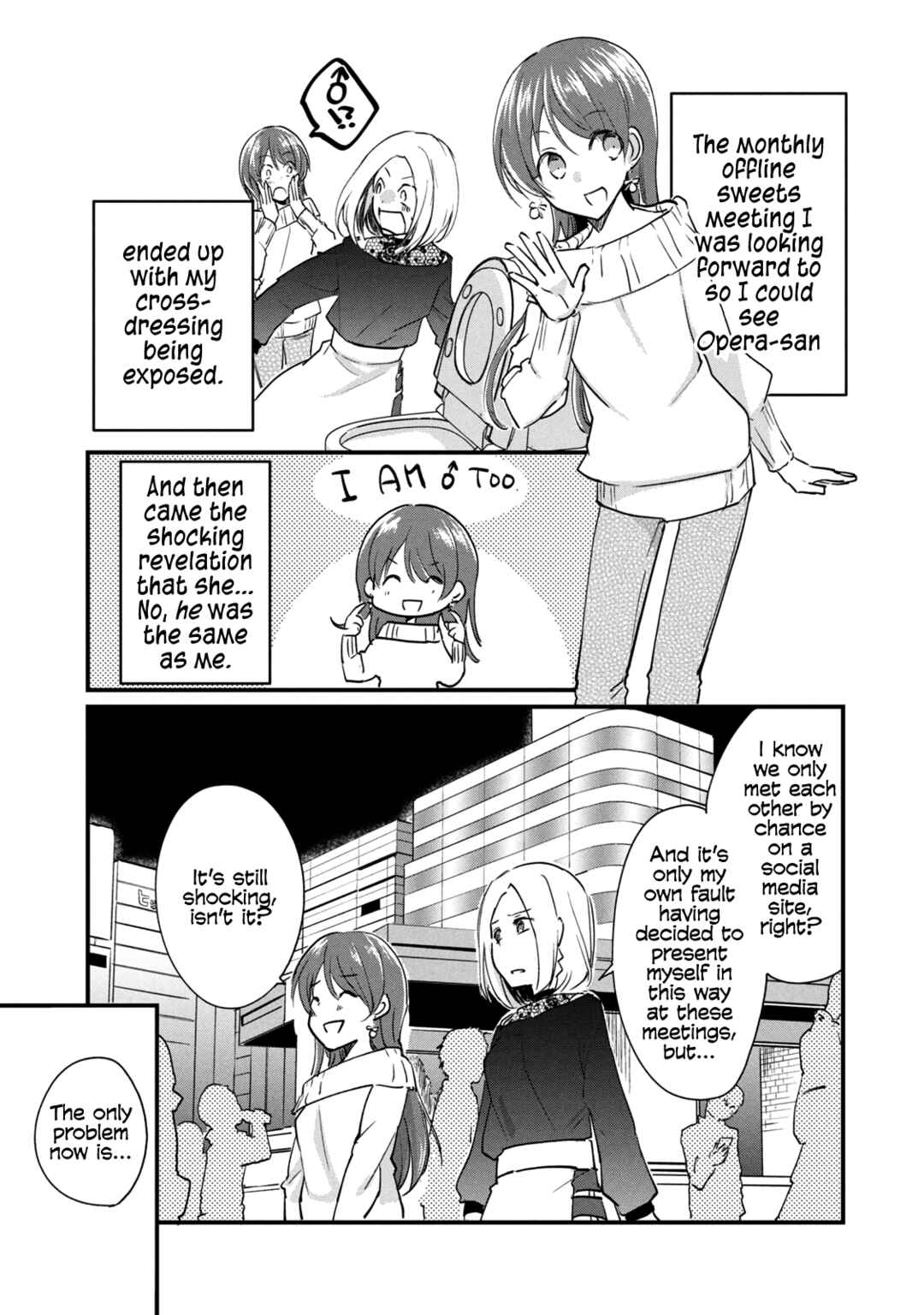 Page 1 Chapter 4 Josou Shite Off-kai ni Sanka Shite mita.