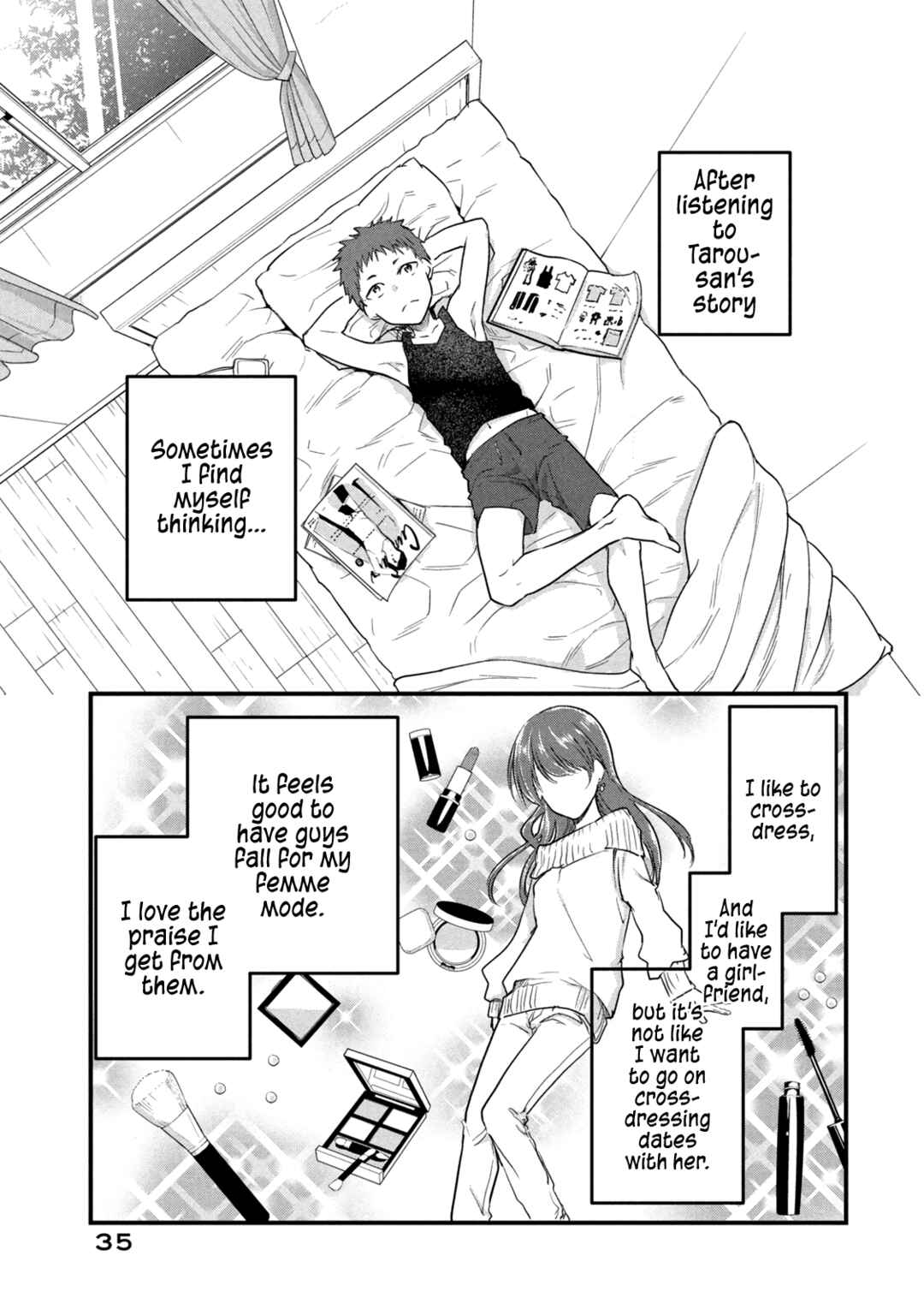 Page 1 Chapter 50 Josou Shite Off-kai ni Sanka Shite mita.