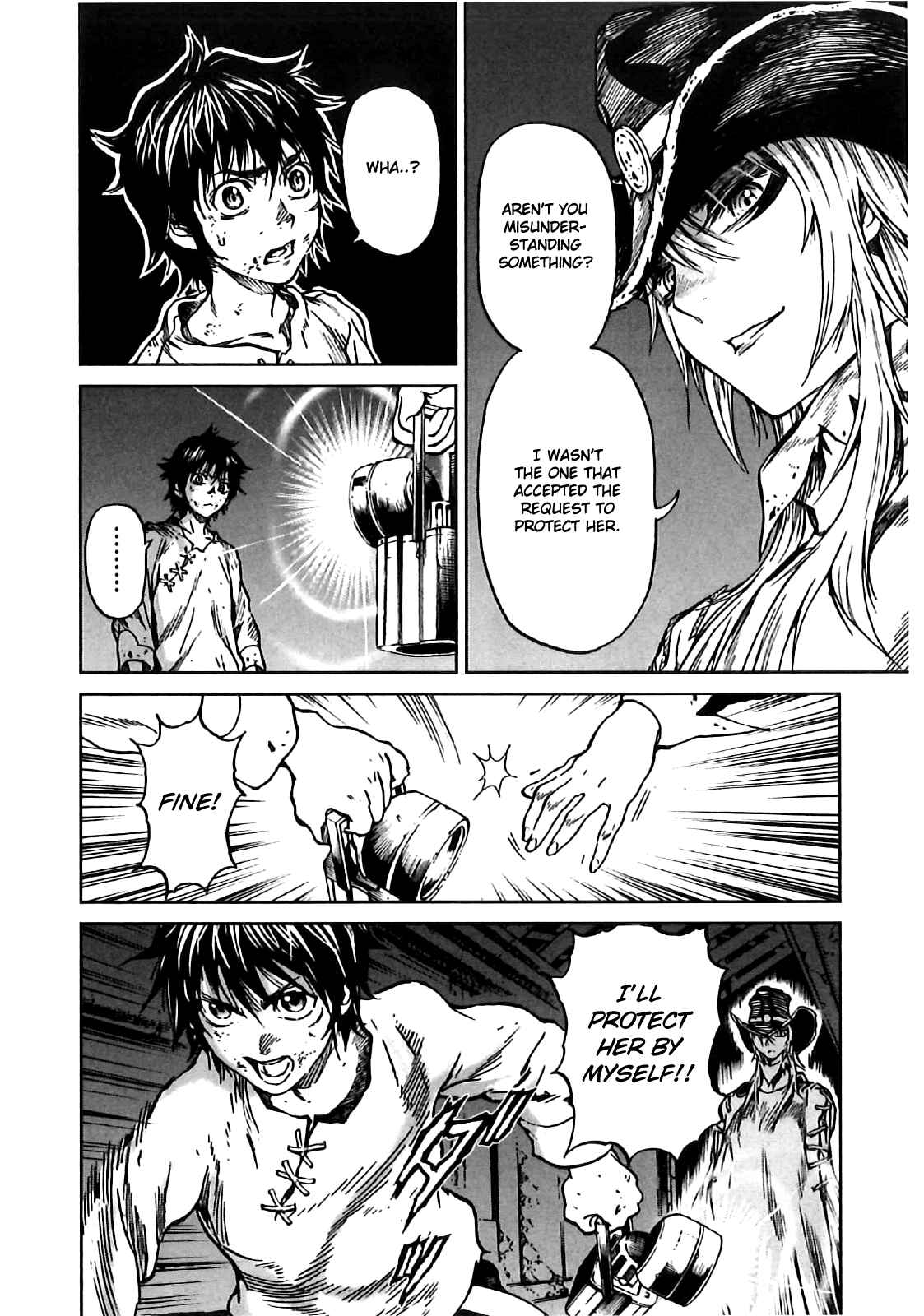 Page 15 Chapter 13 Kiba no Tabishounin ~The Arms Peddler~