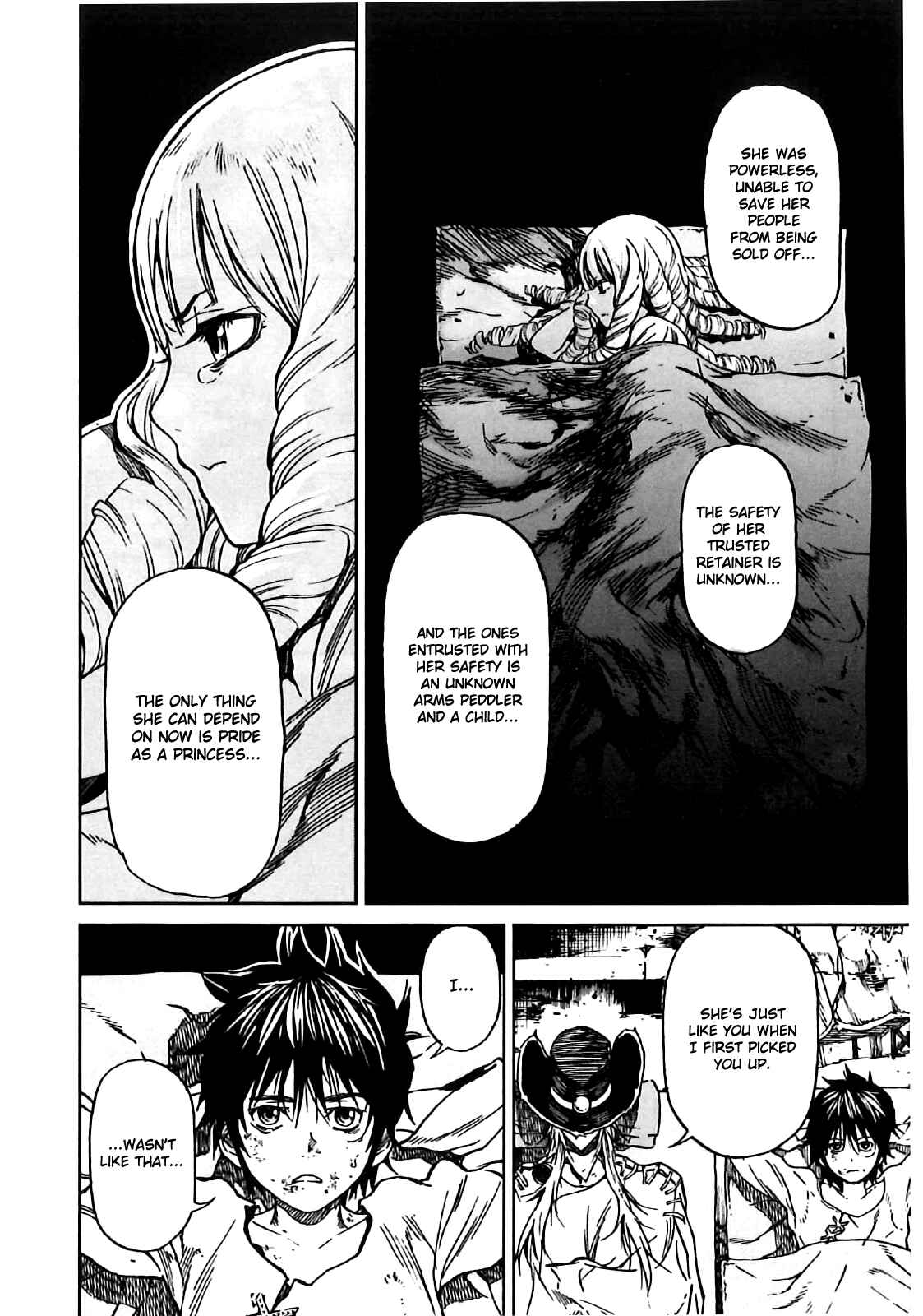 Page 9 Chapter 13 Kiba no Tabishounin ~The Arms Peddler~