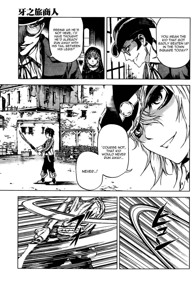 Page 13 Chapter 42 Kiba no Tabishounin ~The Arms Peddler~