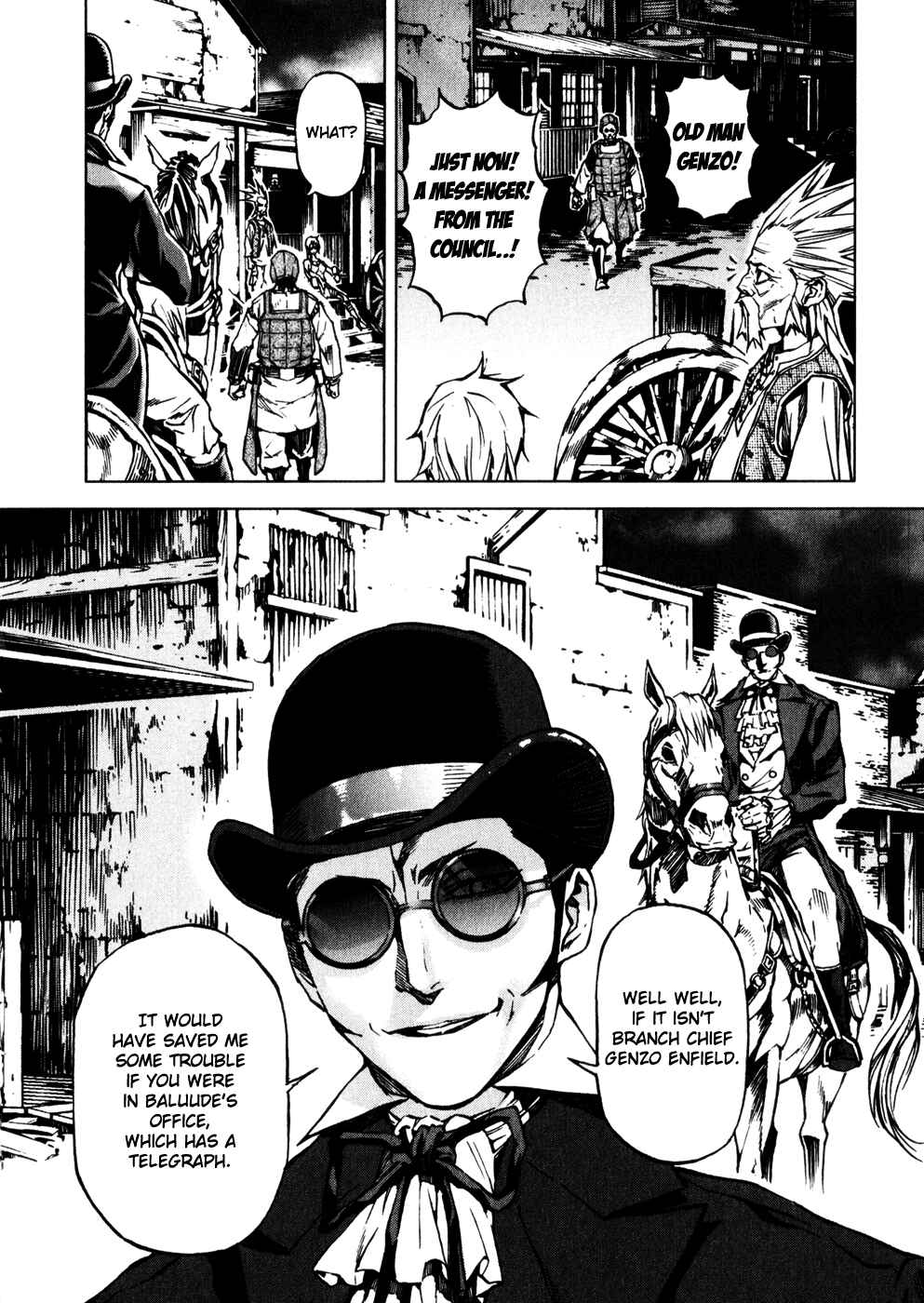 Page 24 Chapter 17 Kiba no Tabishounin ~The Arms Peddler~