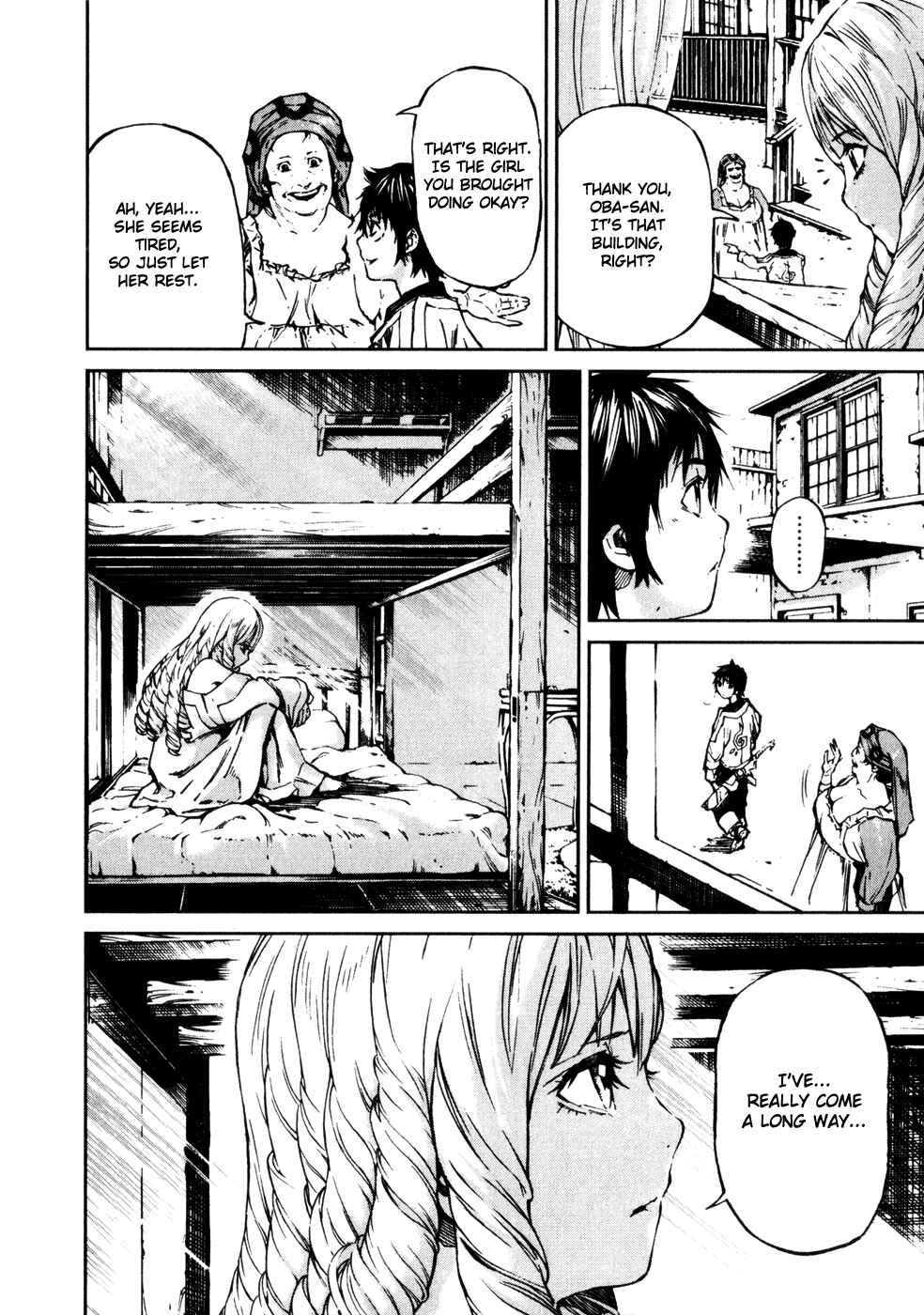 Page 16 Chapter 15 Kiba no Tabishounin ~The Arms Peddler~