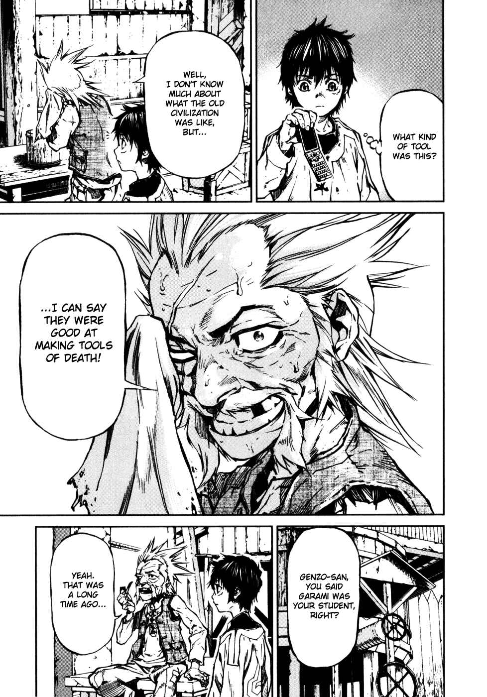 Page 21 Chapter 15 Kiba no Tabishounin ~The Arms Peddler~