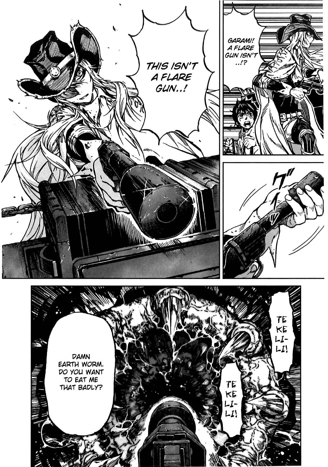 Page 15 Chapter 14 Kiba no Tabishounin ~The Arms Peddler~