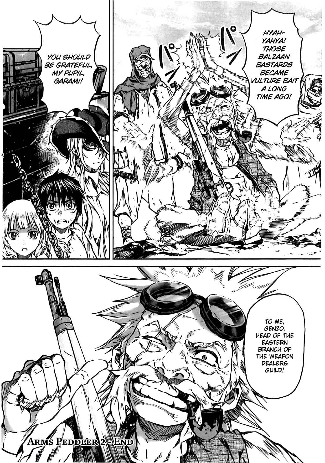 Page 27 Chapter 14 Kiba no Tabishounin ~The Arms Peddler~