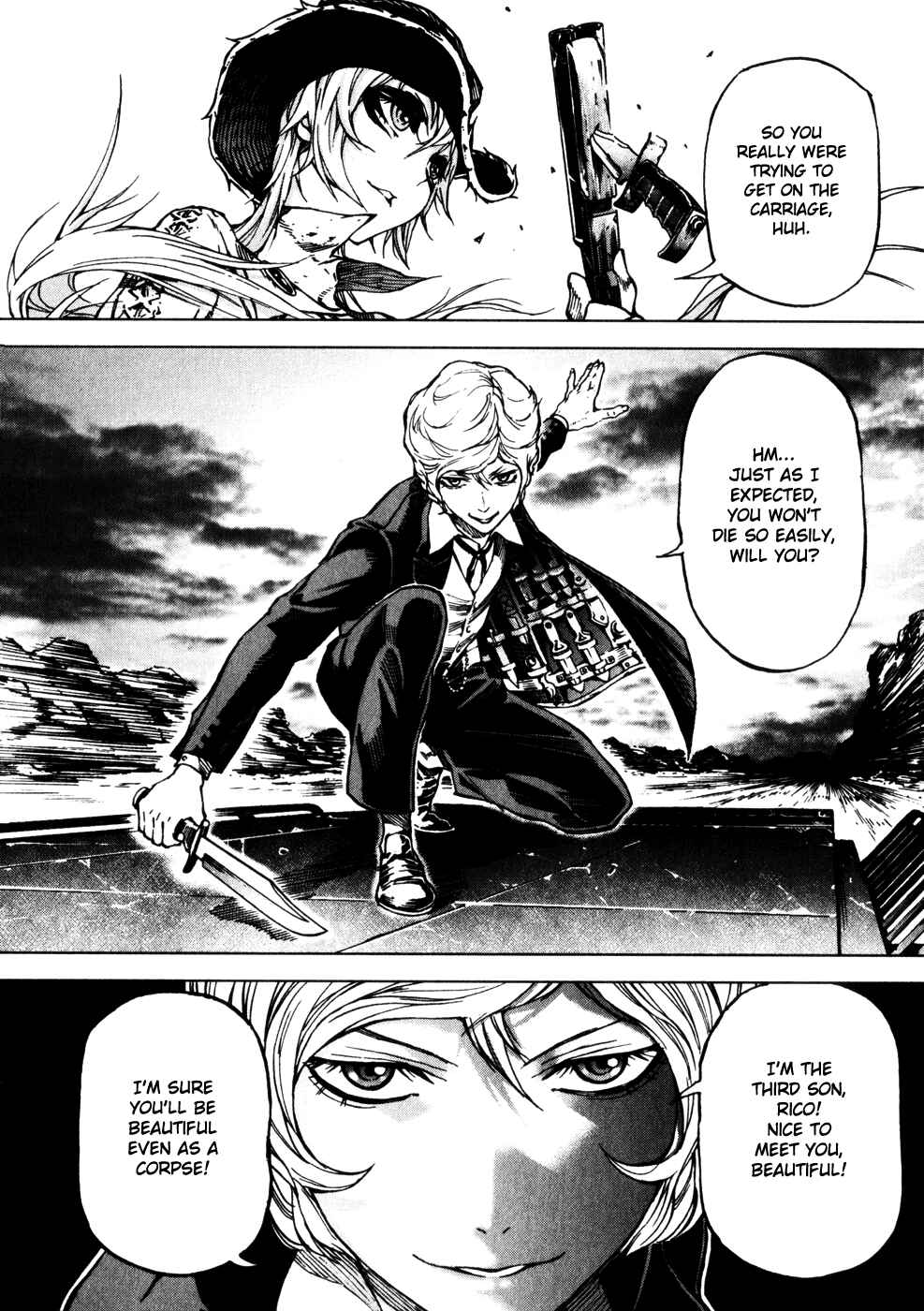 Page 18 Chapter 19 Kiba no Tabishounin ~The Arms Peddler~